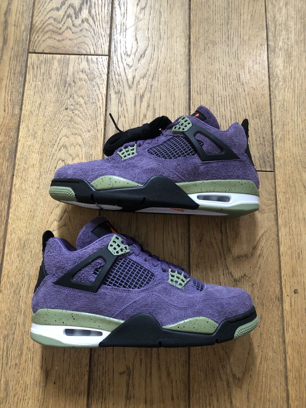 image of Jordan Nike Jordan 4 Canyon Purple Shoes, Men's (Size 9)
