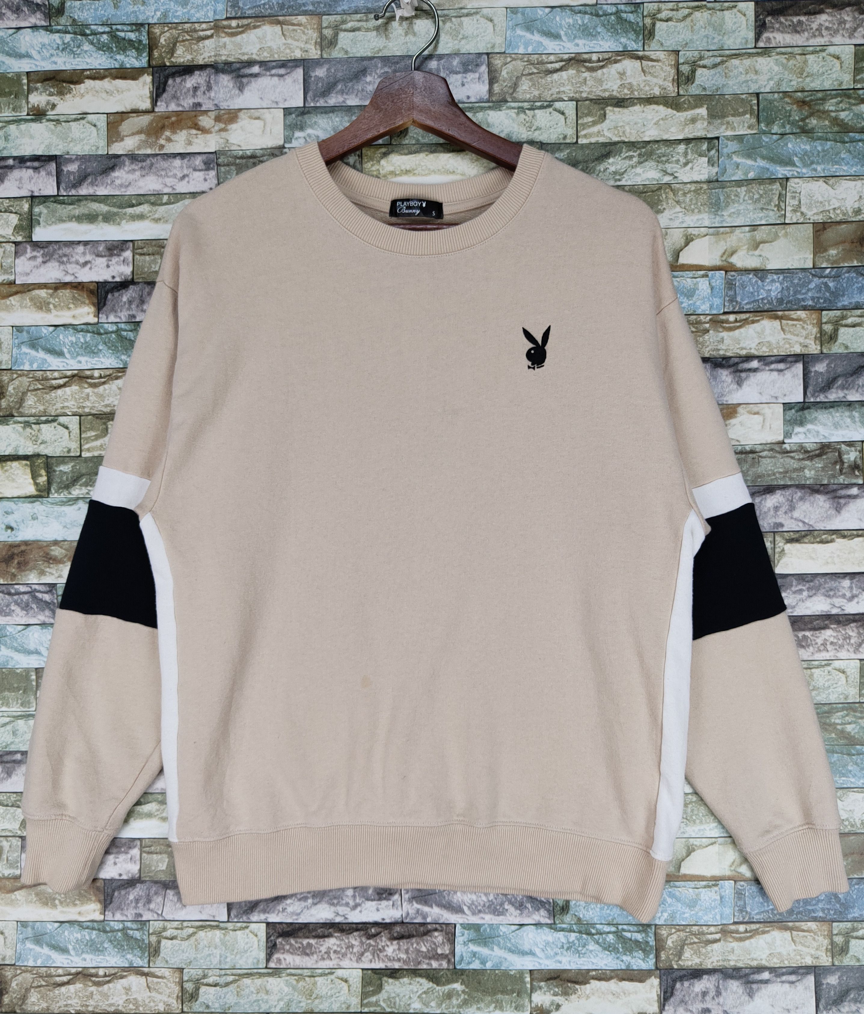 Playboy × Vintage PlayBoy Bunny Pullover Sweatshirt Size US S / EU 44-46 / 1 - 1 Thumbnail