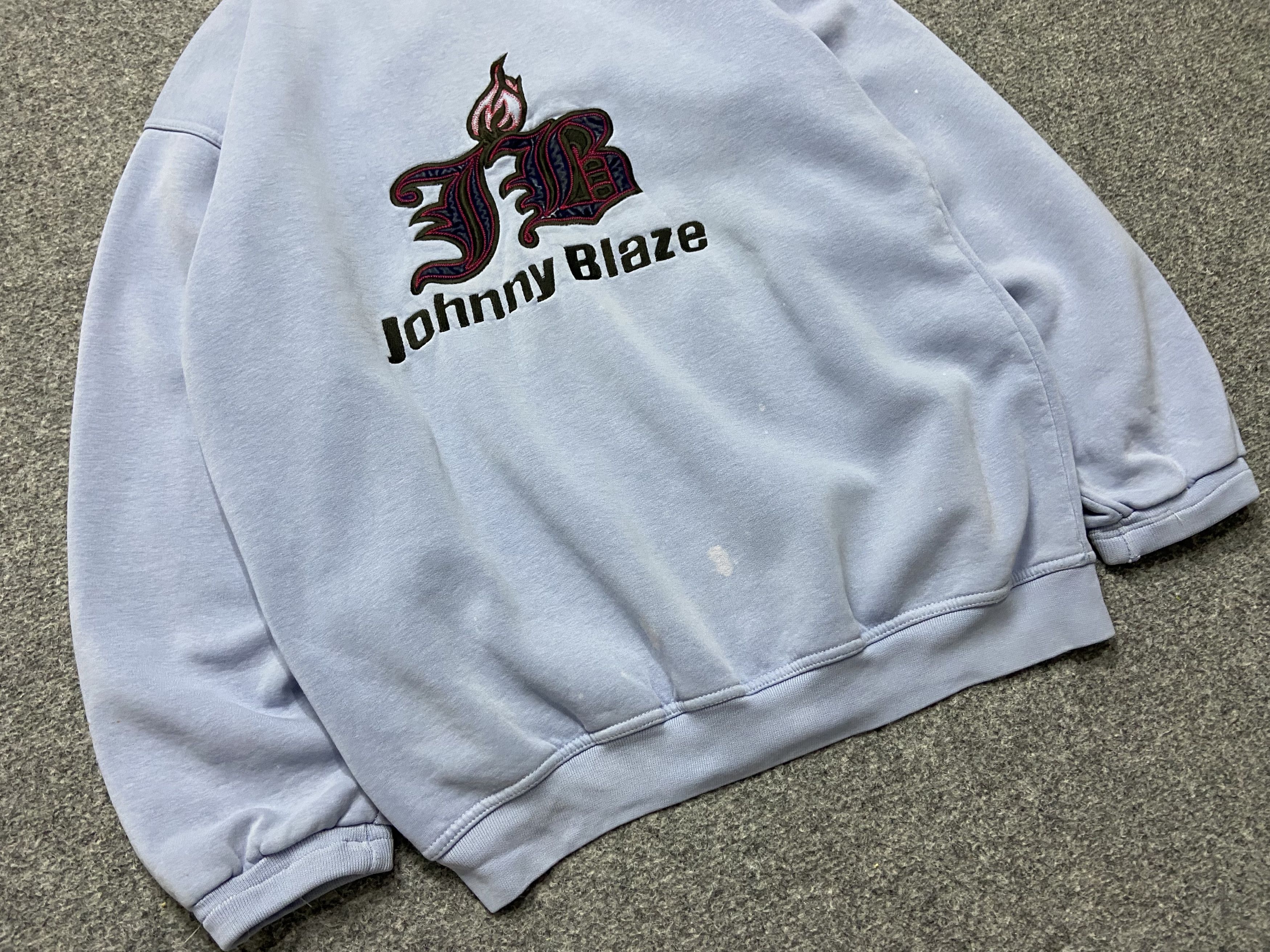 Vintage Vintage Johnny Blaze Sweatshirt Size US L / EU 52-54 / 3 - 2 Thumbnail