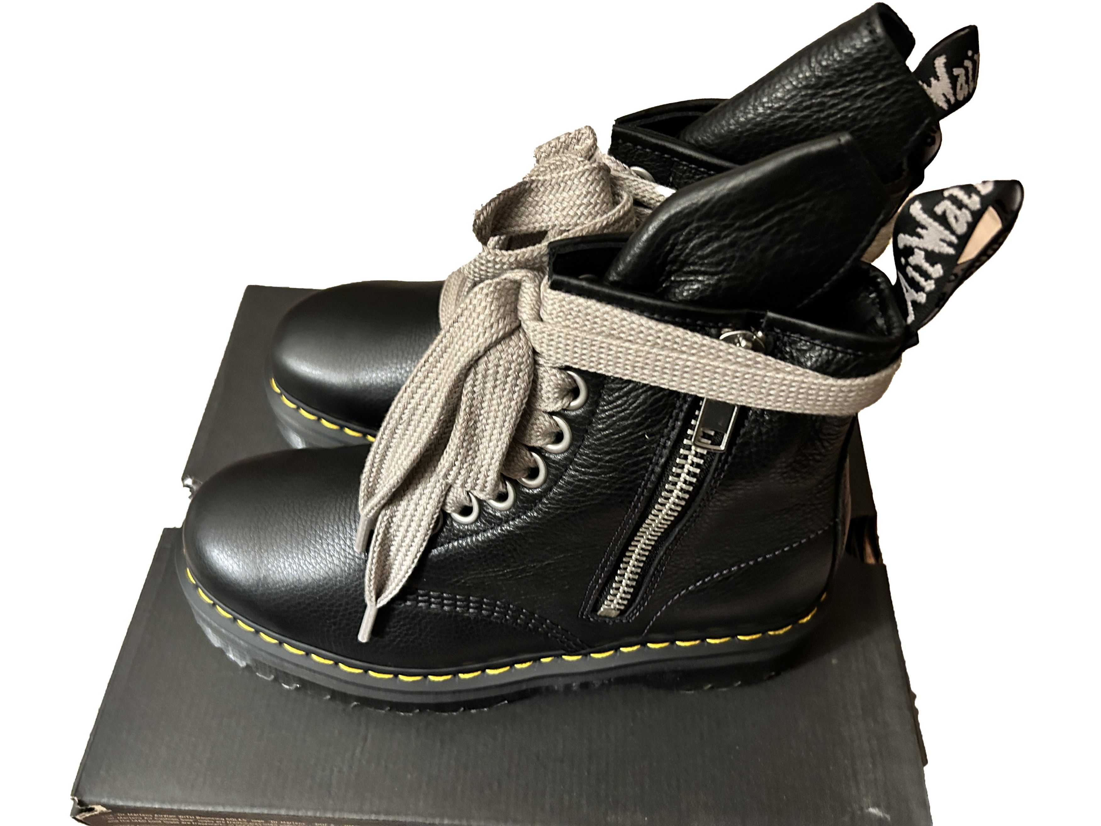 Men's Rick Owens X Dr Martens 1460 Quad RO Jumbo Laces