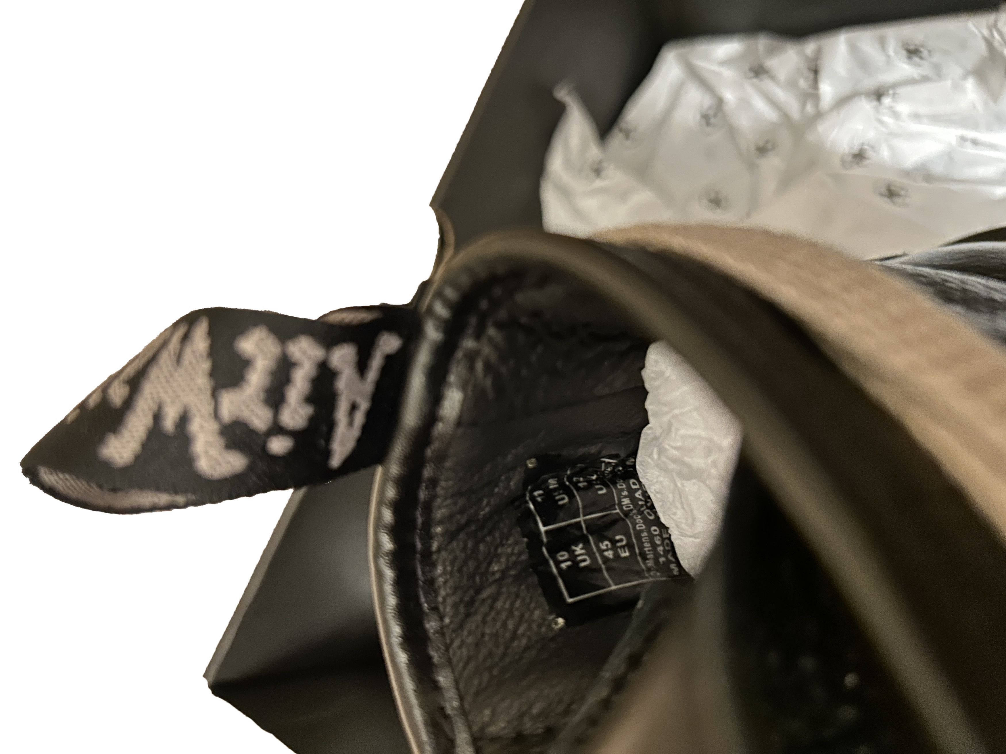 Men's Rick Owens X Dr Martens 1460 Quad RO Jumbo Laces