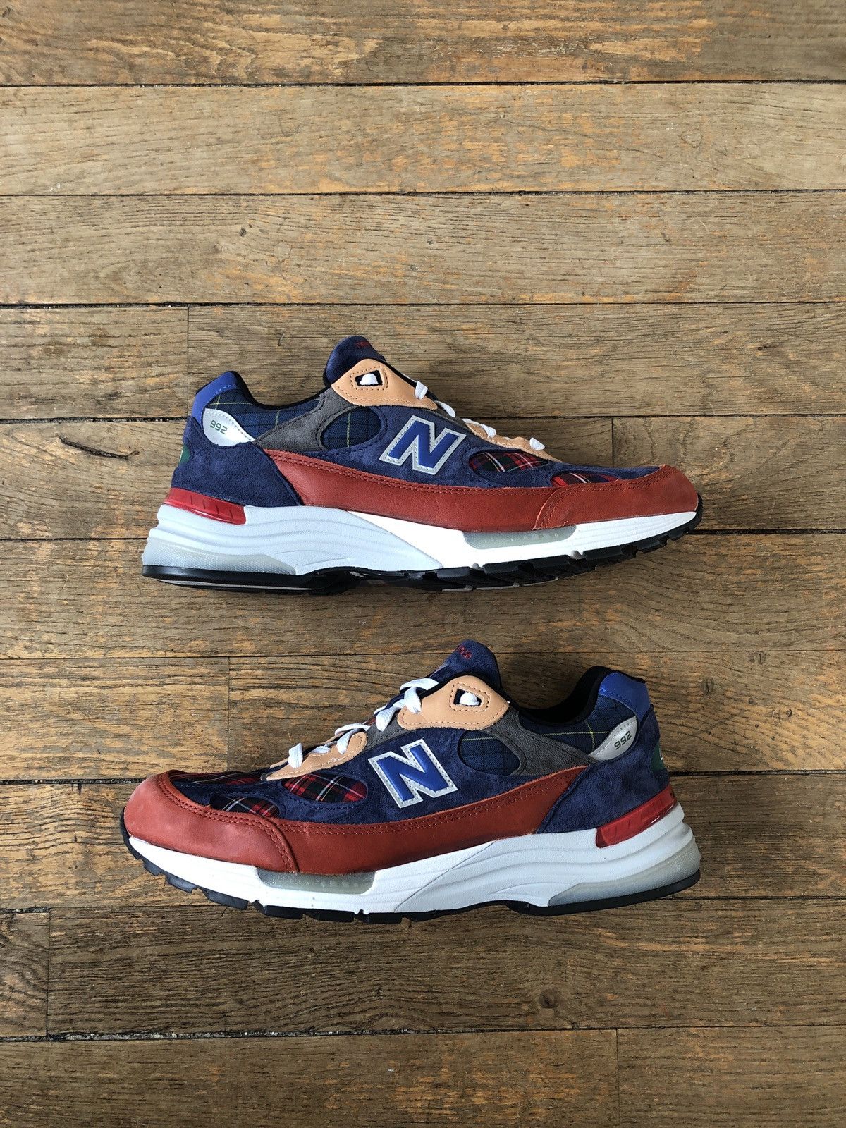 New balance 992 tartan