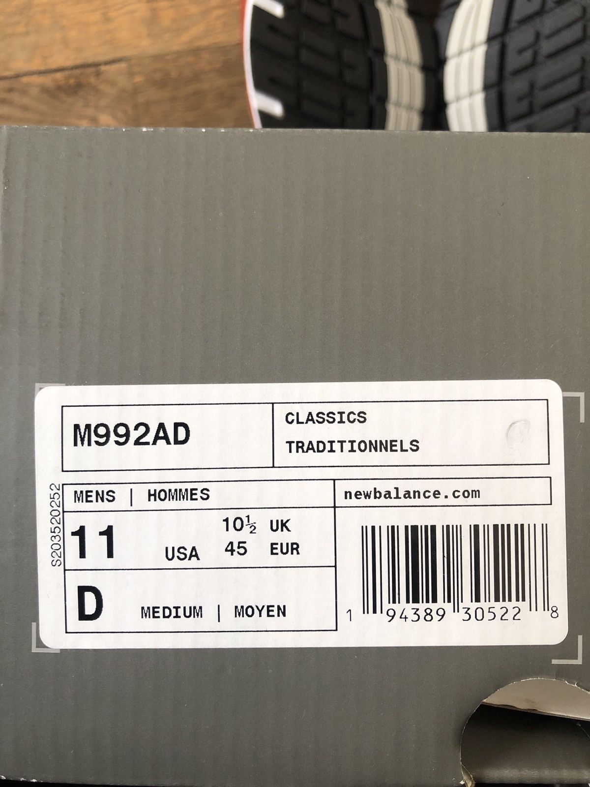 New Balance New balance 992 tartan Size US 11 / EU 44 - 8 Thumbnail