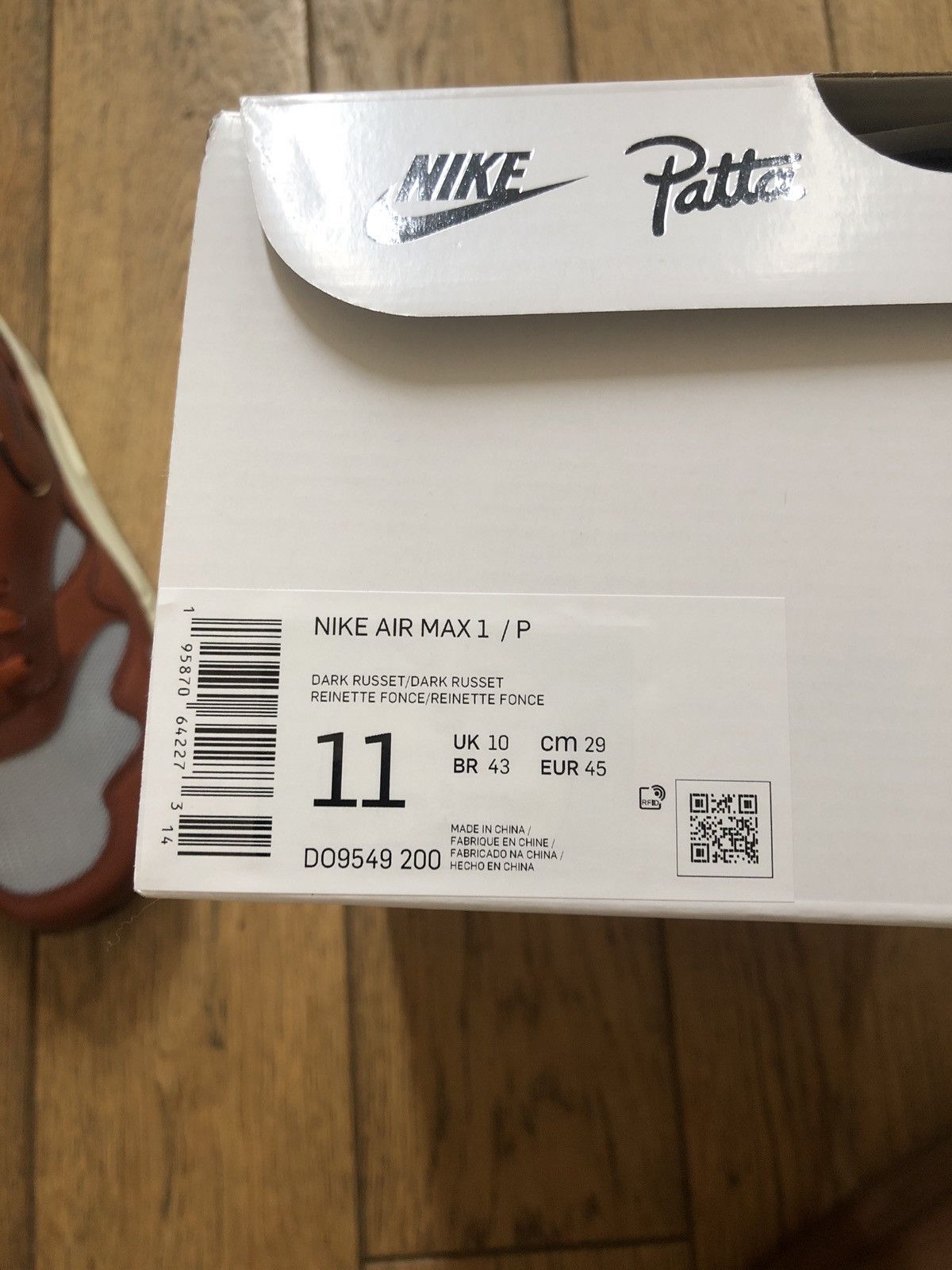 Nike × Patta Air Max 1 Patta Size US 11 / EU 44 - 9 Thumbnail