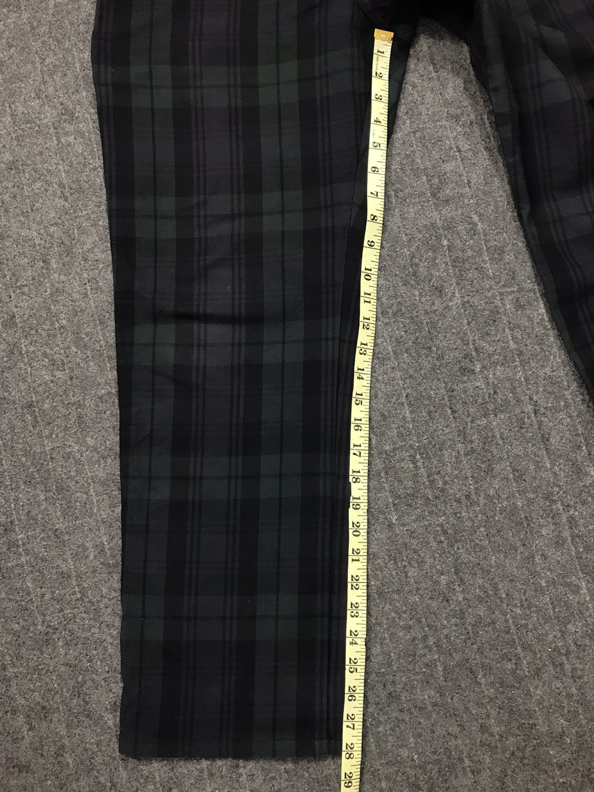Edwin × Vintage Edwin Prestige Denim Plaid Checked Jeans Regular Cut Size US 34 / EU 50 - 12 Thumbnail