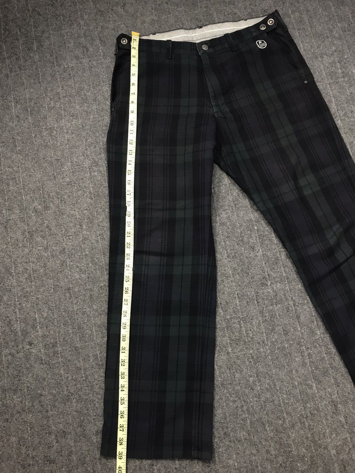 Edwin × Vintage Edwin Prestige Denim Plaid Checked Jeans Regular Cut Size US 34 / EU 50 - 11 Thumbnail