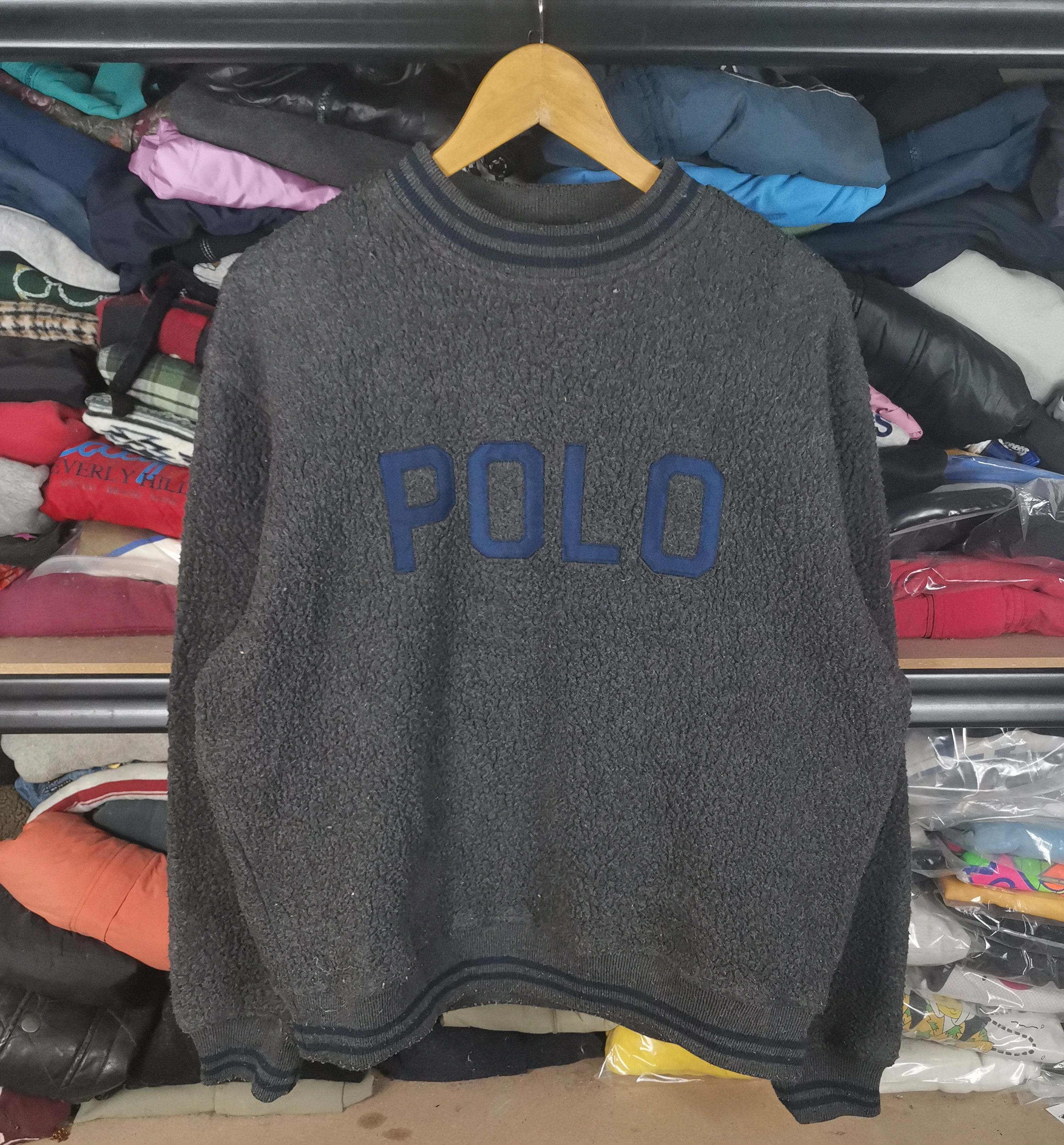 Polo Ralph Lauren Vintage 90s Polo Ralph Lauren Crewneck Sweatshirt Size US M / EU 48-50 / 2 - 1 Thumbnail