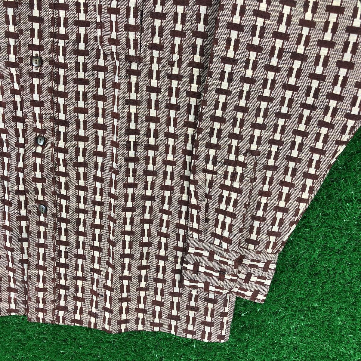 Japanese Brand Vintage 80's Shirts Single Pocket Button Up bu Mizukei Size US M / EU 48-50 / 2 - 3 Thumbnail