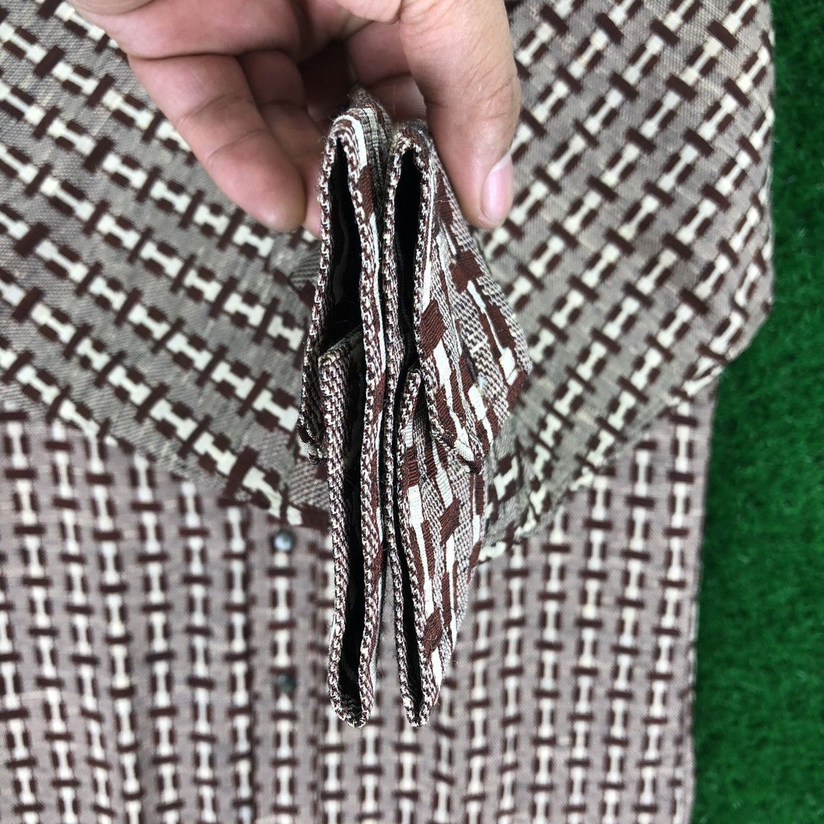Japanese Brand Vintage 80's Shirts Single Pocket Button Up bu Mizukei Size US M / EU 48-50 / 2 - 8 Thumbnail