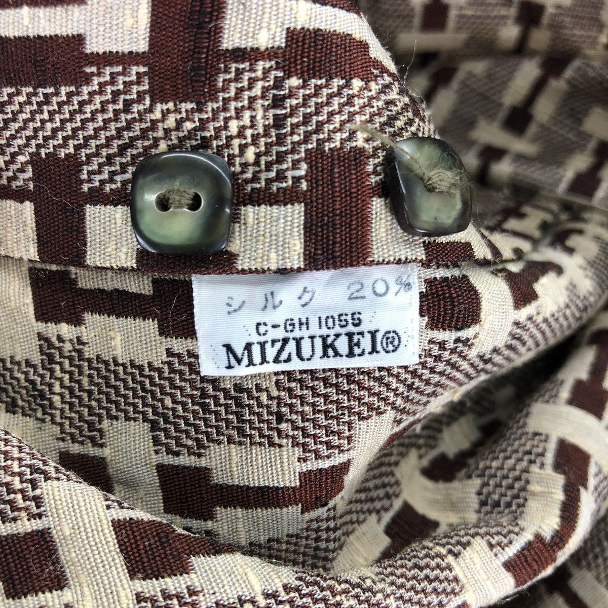 Japanese Brand Vintage 80's Shirts Single Pocket Button Up bu Mizukei Size US M / EU 48-50 / 2 - 12 Thumbnail