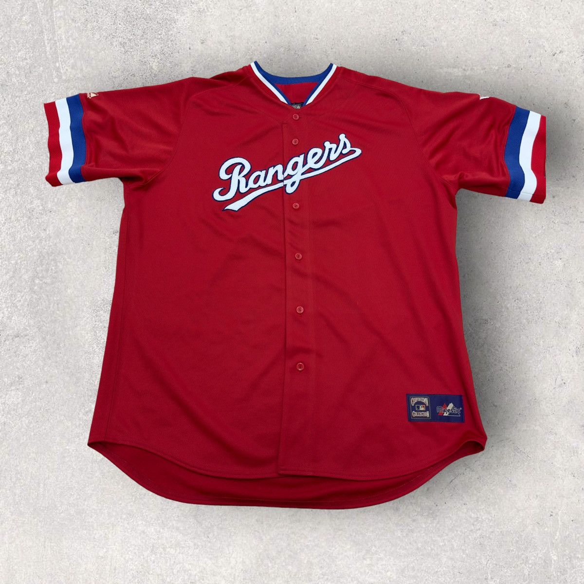 Vintage Nike Texas Rangers MLB jersey shirt 90s y2k medium