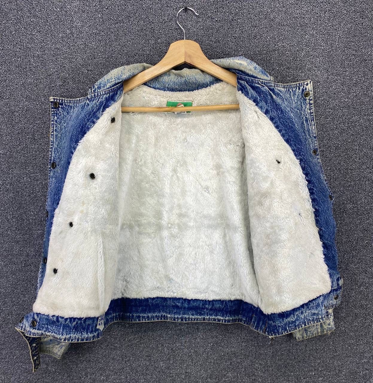 Vintage Vintage John & Bill Acid Wash Style Rare Design Denim Jacket Size M / US 6-8 / IT 42-44 - 7 Thumbnail