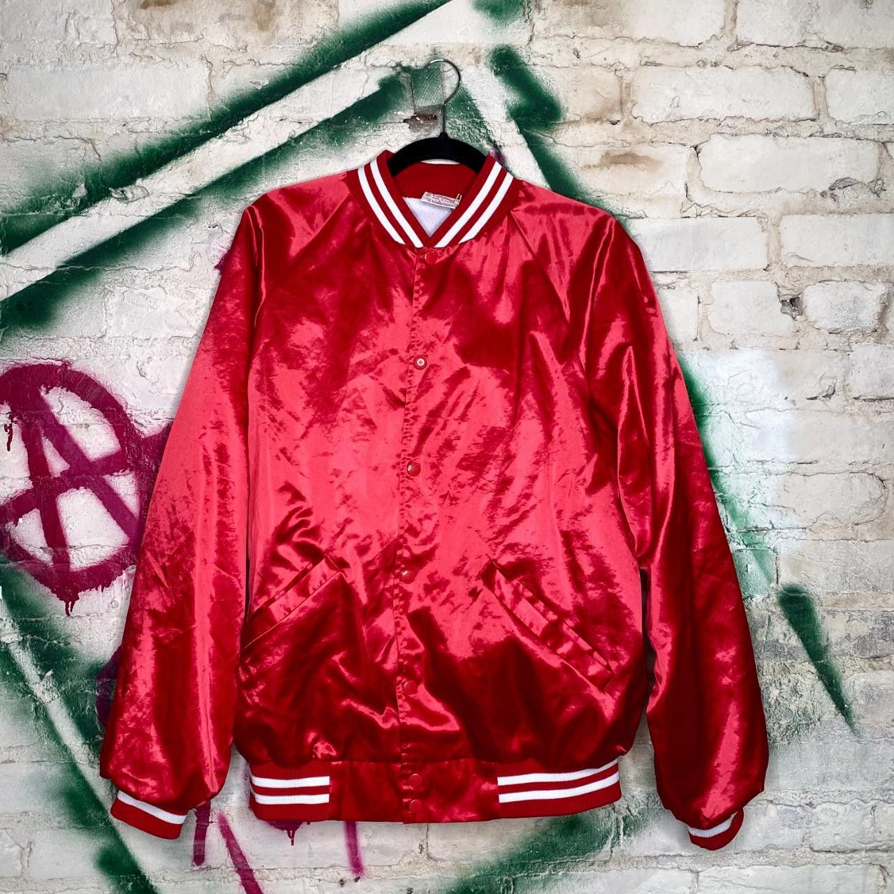 NWT rare vintage purchases 80’s Sony’s red bomber jacket!