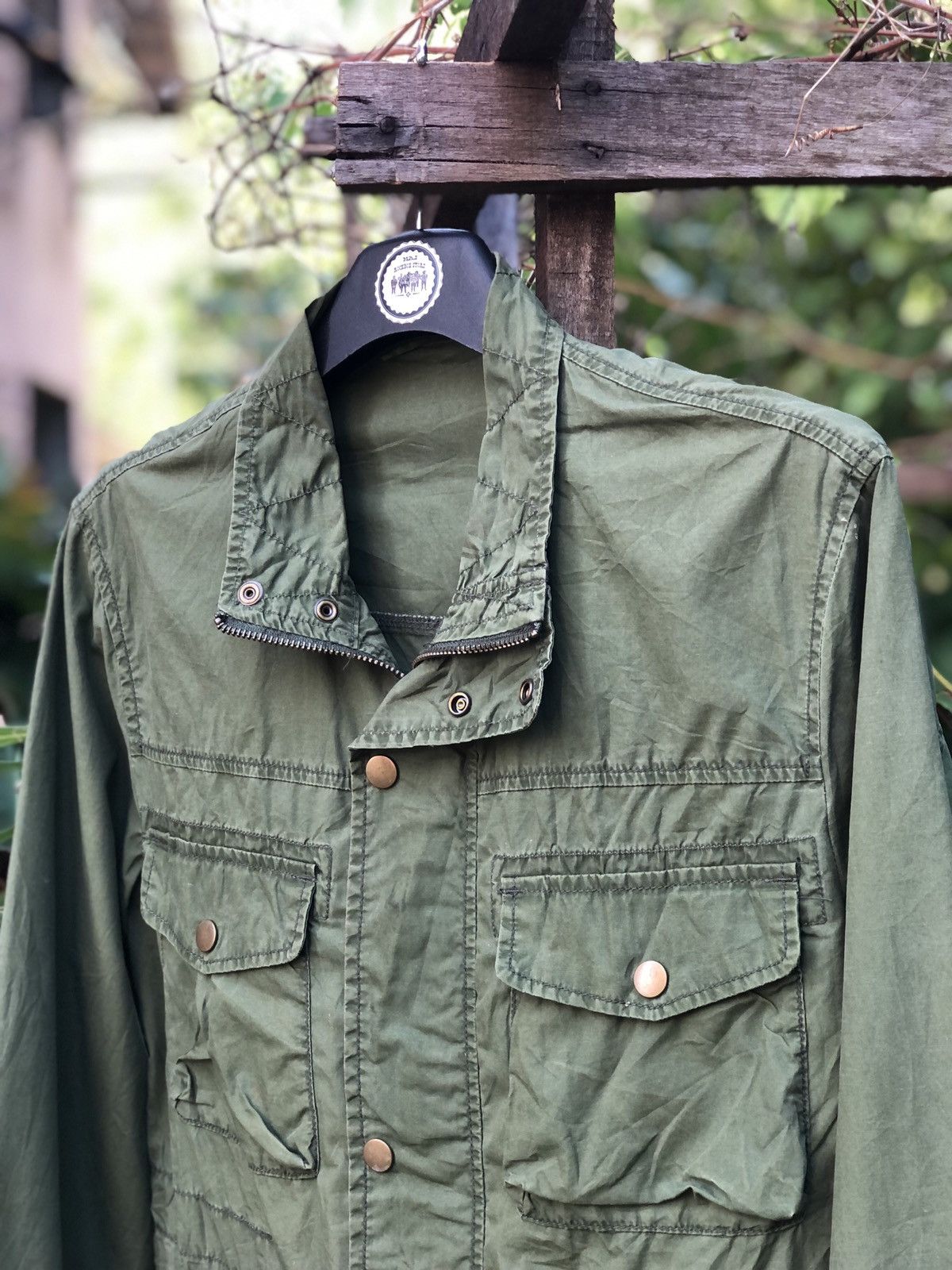 GU Military Style Zipper Jacket by GU Japan Size US S / EU 44-46 / 1 - 2 Thumbnail