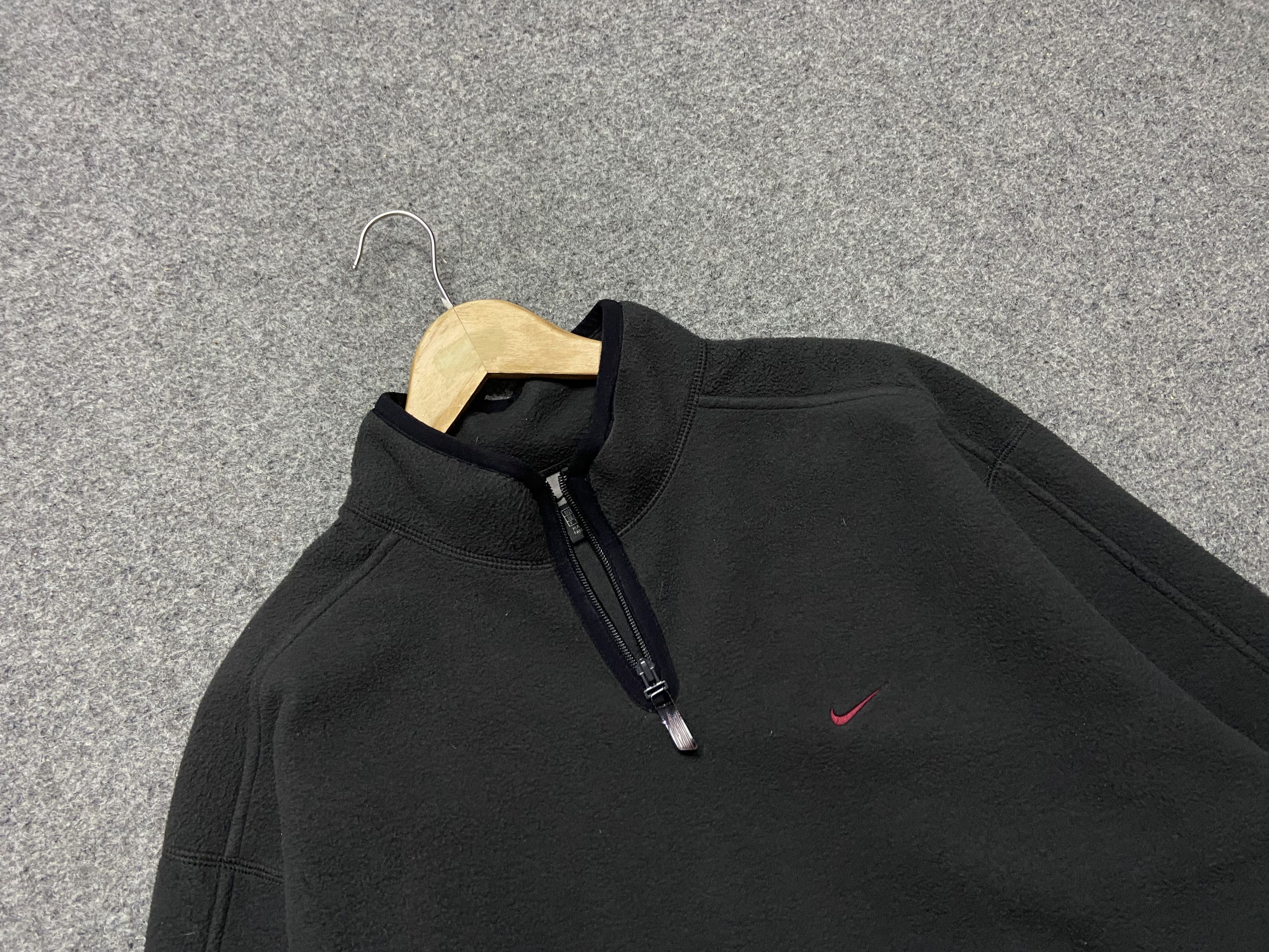 Nike × Vintage Vintage Nike Fleece high neck sweater Size US L / EU 52-54 / 3 - 2 Thumbnail