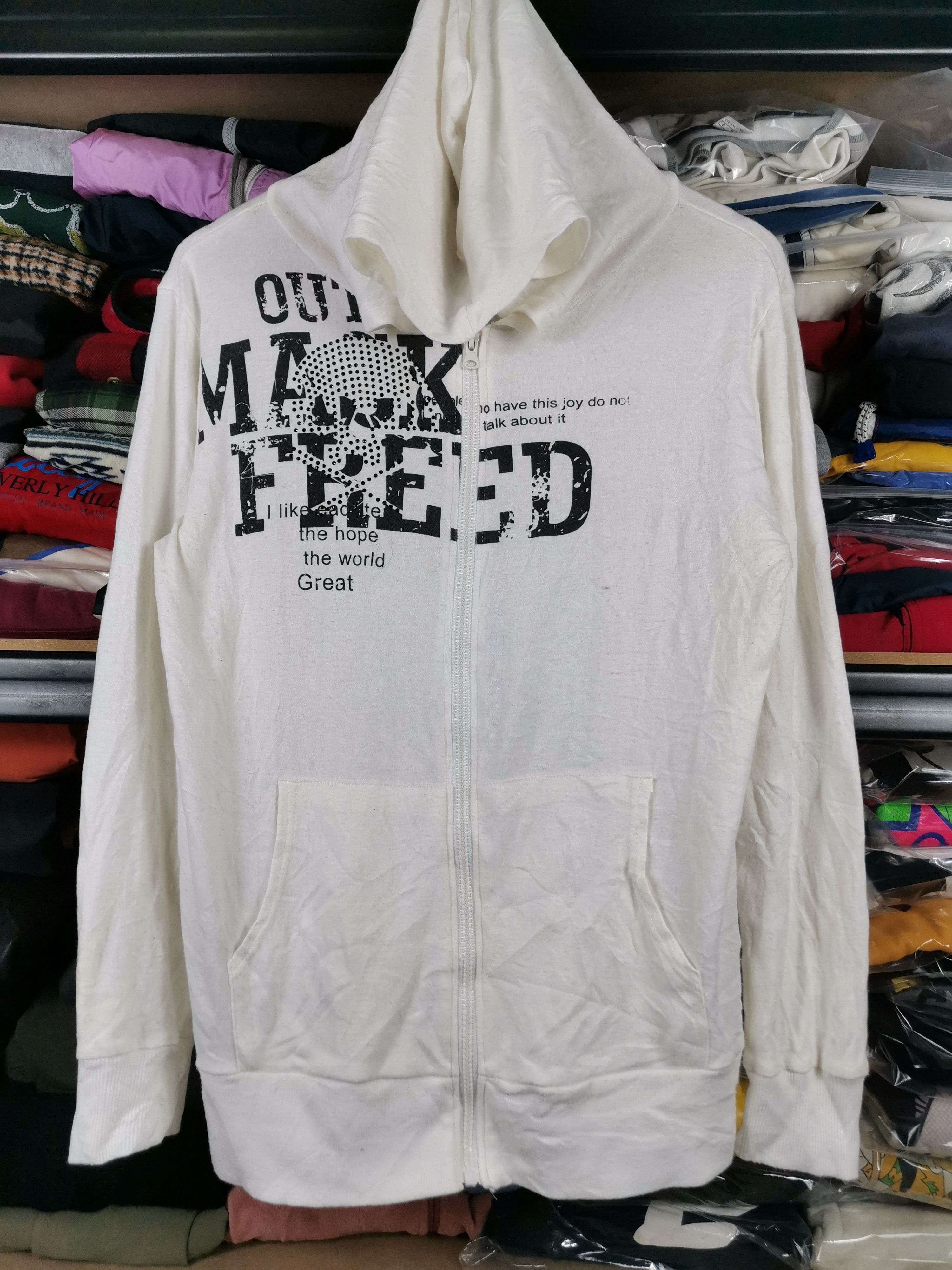 Japanese Brand Vintage Japanese Brand Skull Hoodies Carnivale Freak Out Size US M / EU 48-50 / 2 - 3 Thumbnail