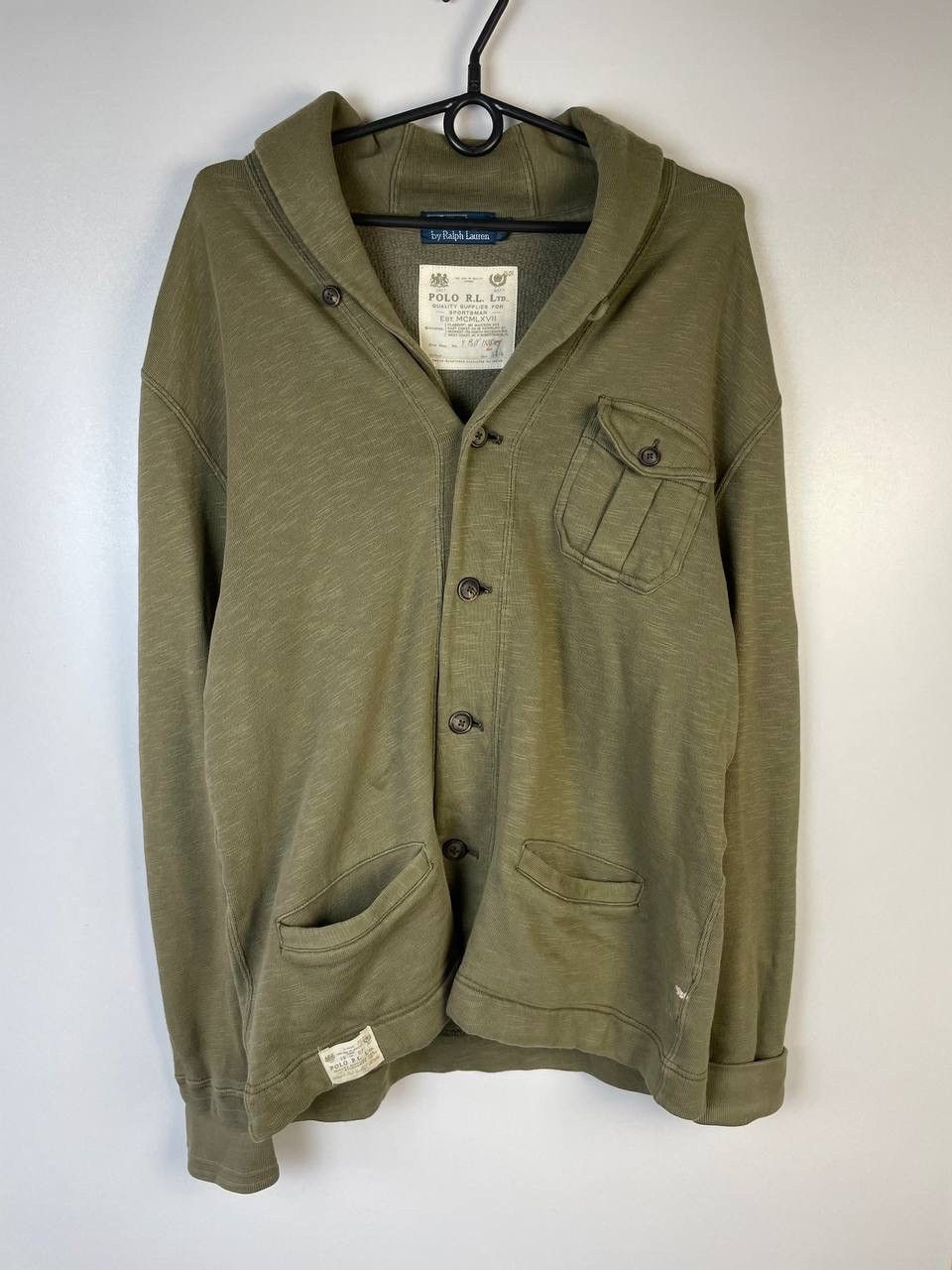 Vintage Polo Ralph Lauren luxury zip hoodie size M Size US M / EU 48-50 / 2 - 1 Thumbnail