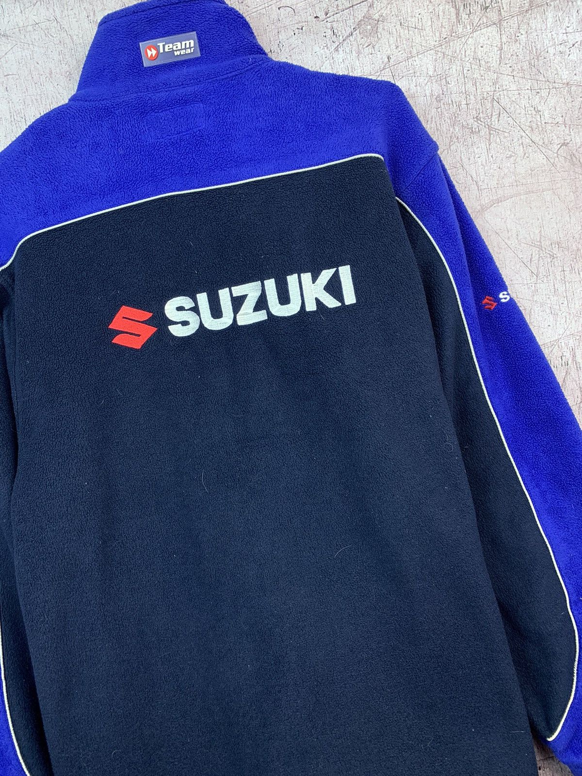 Vintage Vintage Suzuki Racing Fleece Size US S / EU 44-46 / 1 - 8 Thumbnail