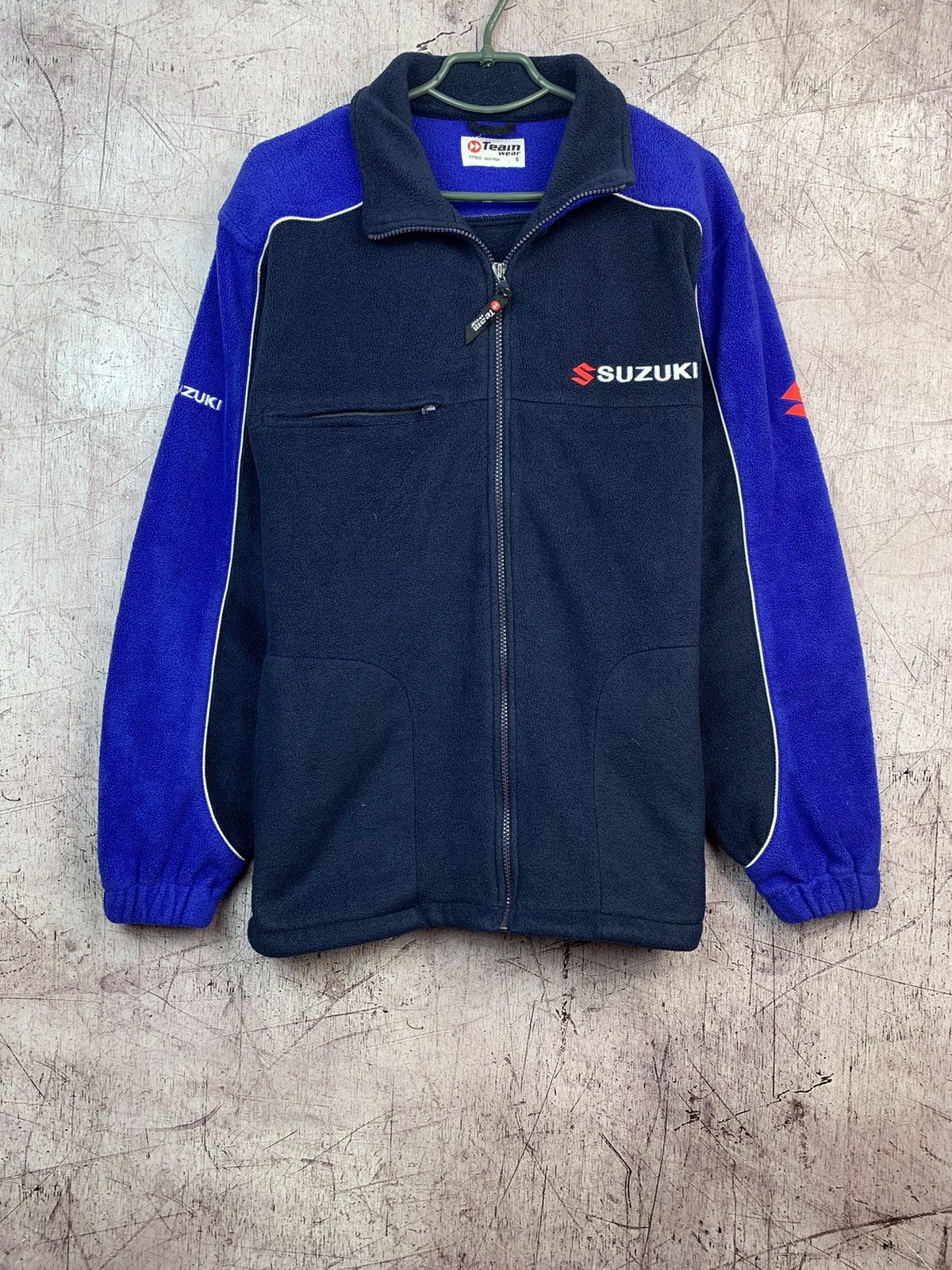 Vintage Vintage Suzuki Racing Fleece Size US S / EU 44-46 / 1 - 1 Thumbnail