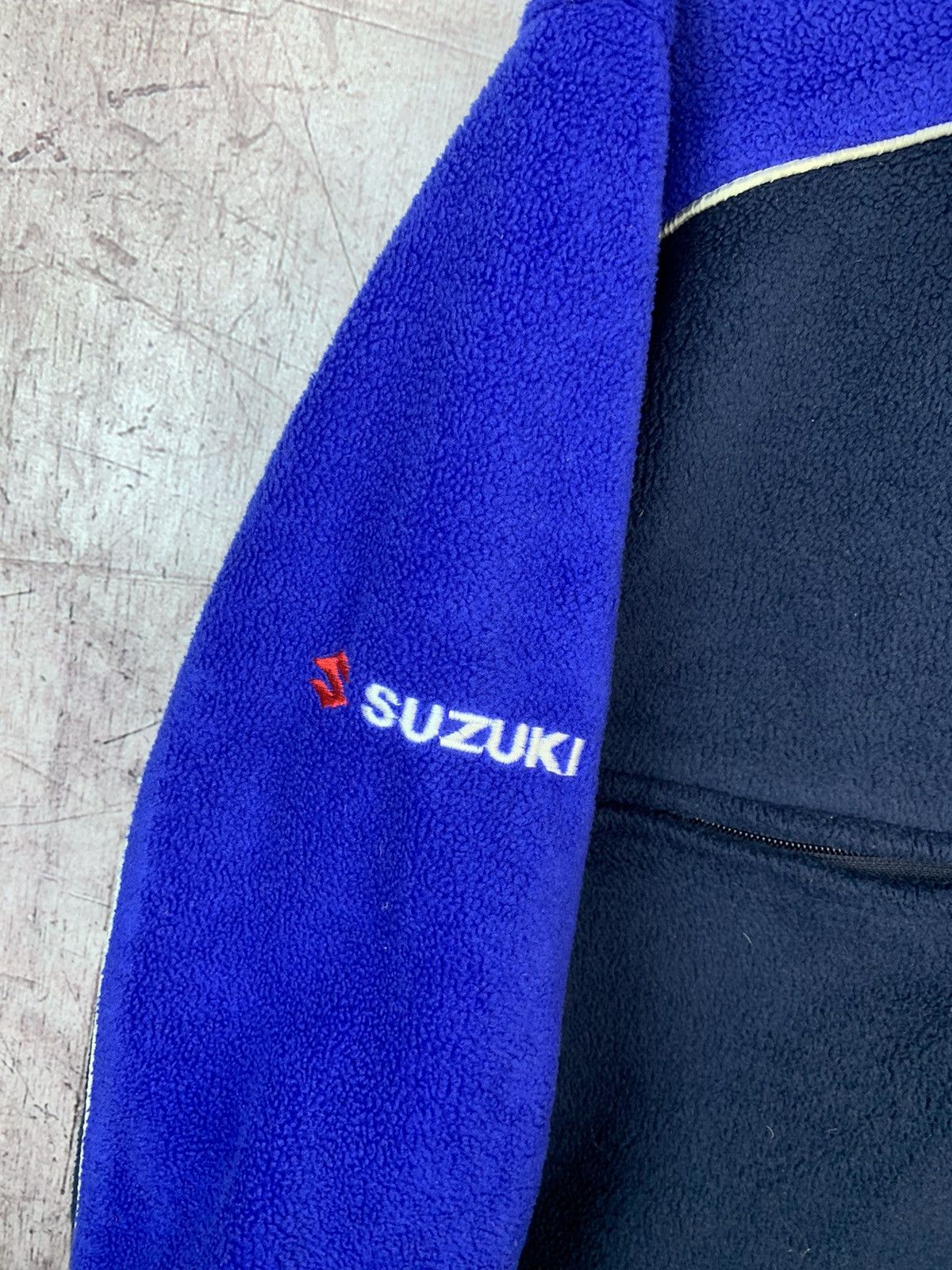 Vintage Vintage Suzuki Racing Fleece Size US S / EU 44-46 / 1 - 5 Thumbnail