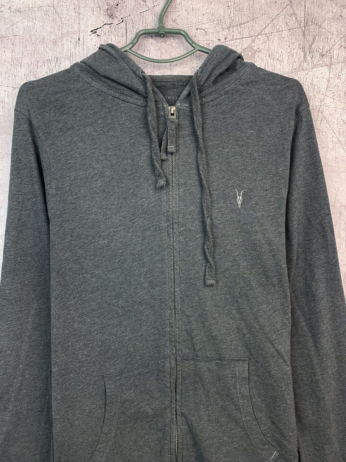 Allsaints Allsaints Vintage Light Brace Hoodie Size US L / EU 52-54 / 3 - 3 Thumbnail