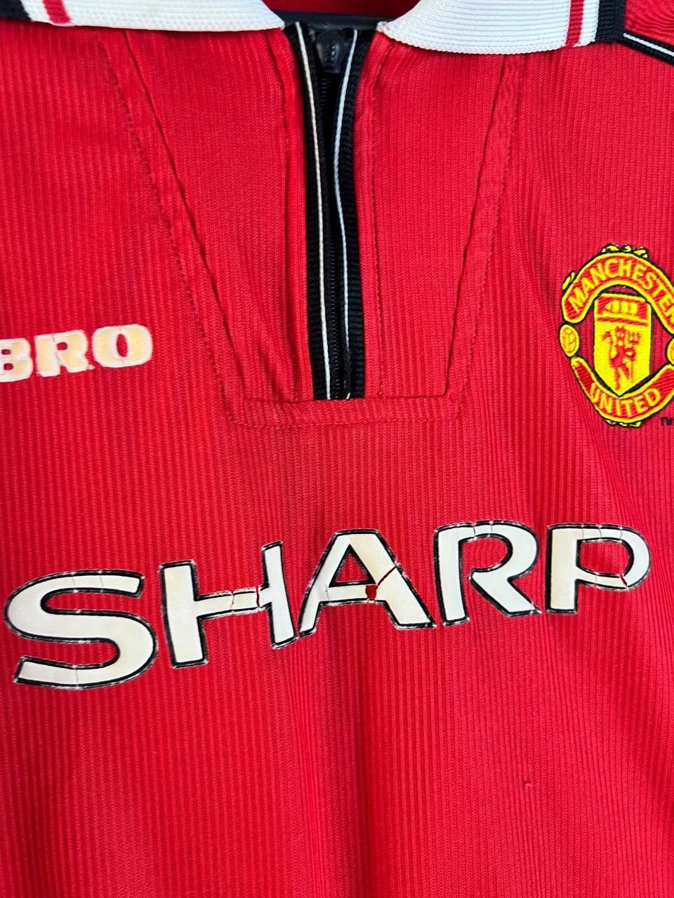 Vintage Manchester United Umbro vintage t-shirt size XS Size US XS / EU 42 / 0 - 6 Thumbnail