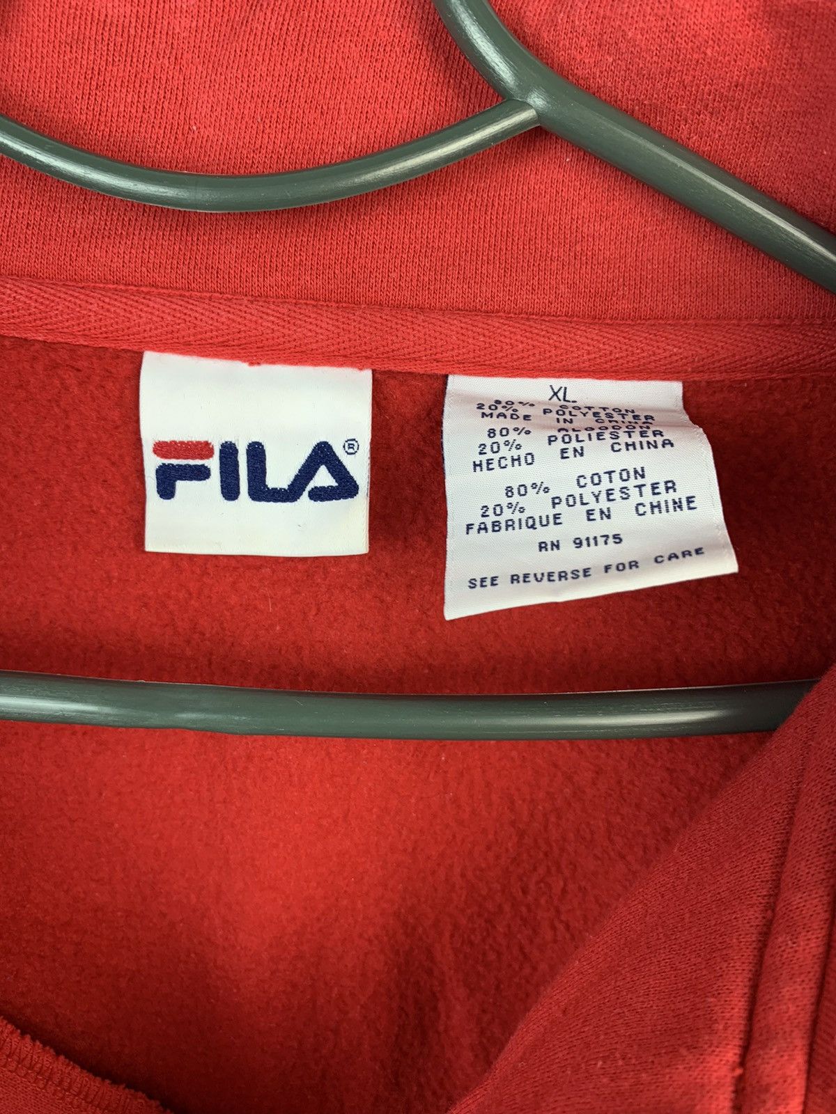 Fila Fila Vintage Sweatshirt Size US XL / EU 56 / 4 - 4 Thumbnail