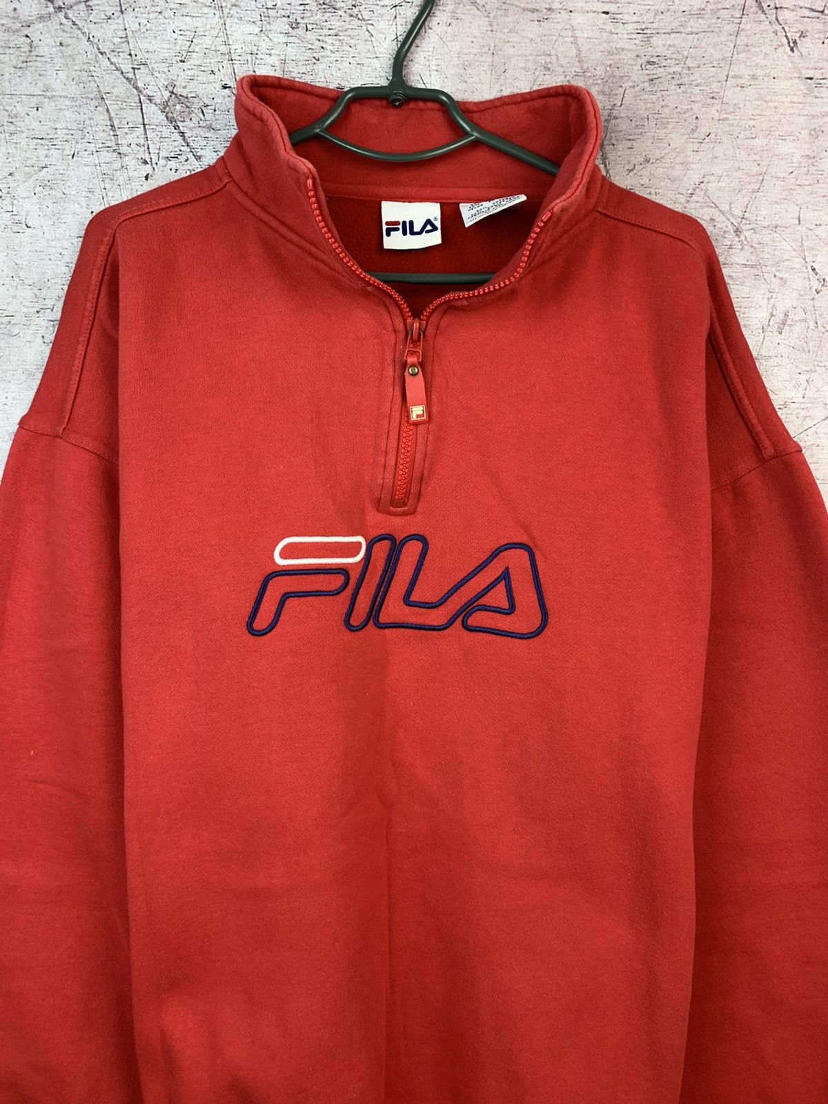 Fila Fila Vintage Sweatshirt Size US XL / EU 56 / 4 - 2 Thumbnail
