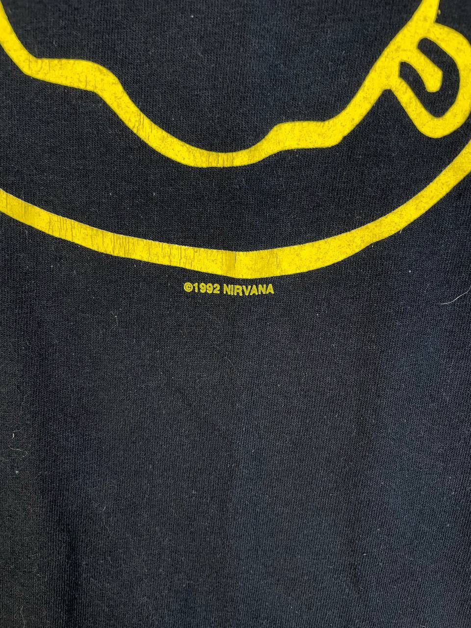 Nirvana Nirvana 1992 vintage t-shirt size S Size US S / EU 44-46 / 1 - 2 Thumbnail