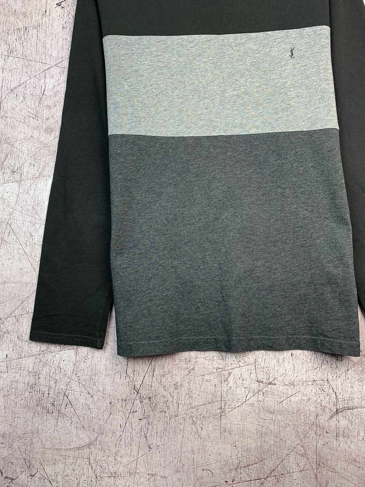 Yves Saint Laurent Vintage Yves Saint Laurent Long Sleeve T-Shirt Size US L / EU 52-54 / 3 - 2 Thumbnail