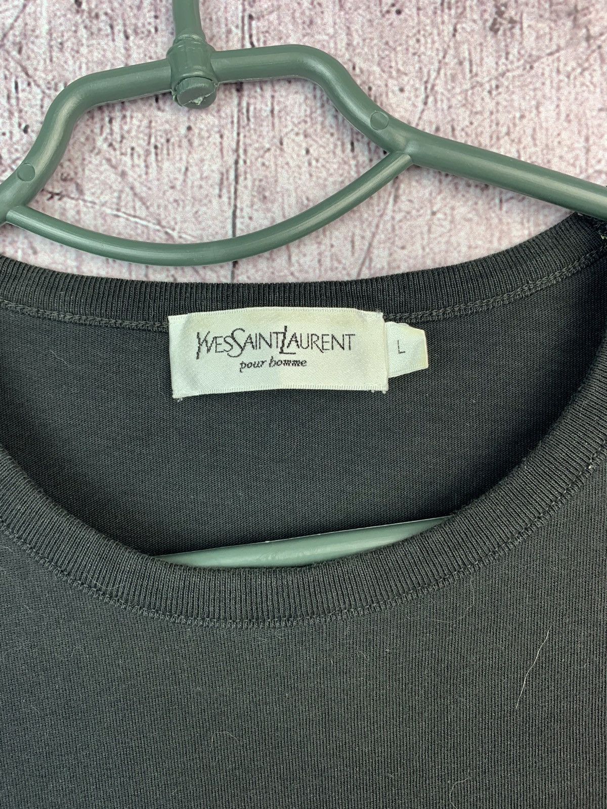 Yves Saint Laurent Vintage Yves Saint Laurent Long Sleeve T-Shirt Size US L / EU 52-54 / 3 - 4 Thumbnail