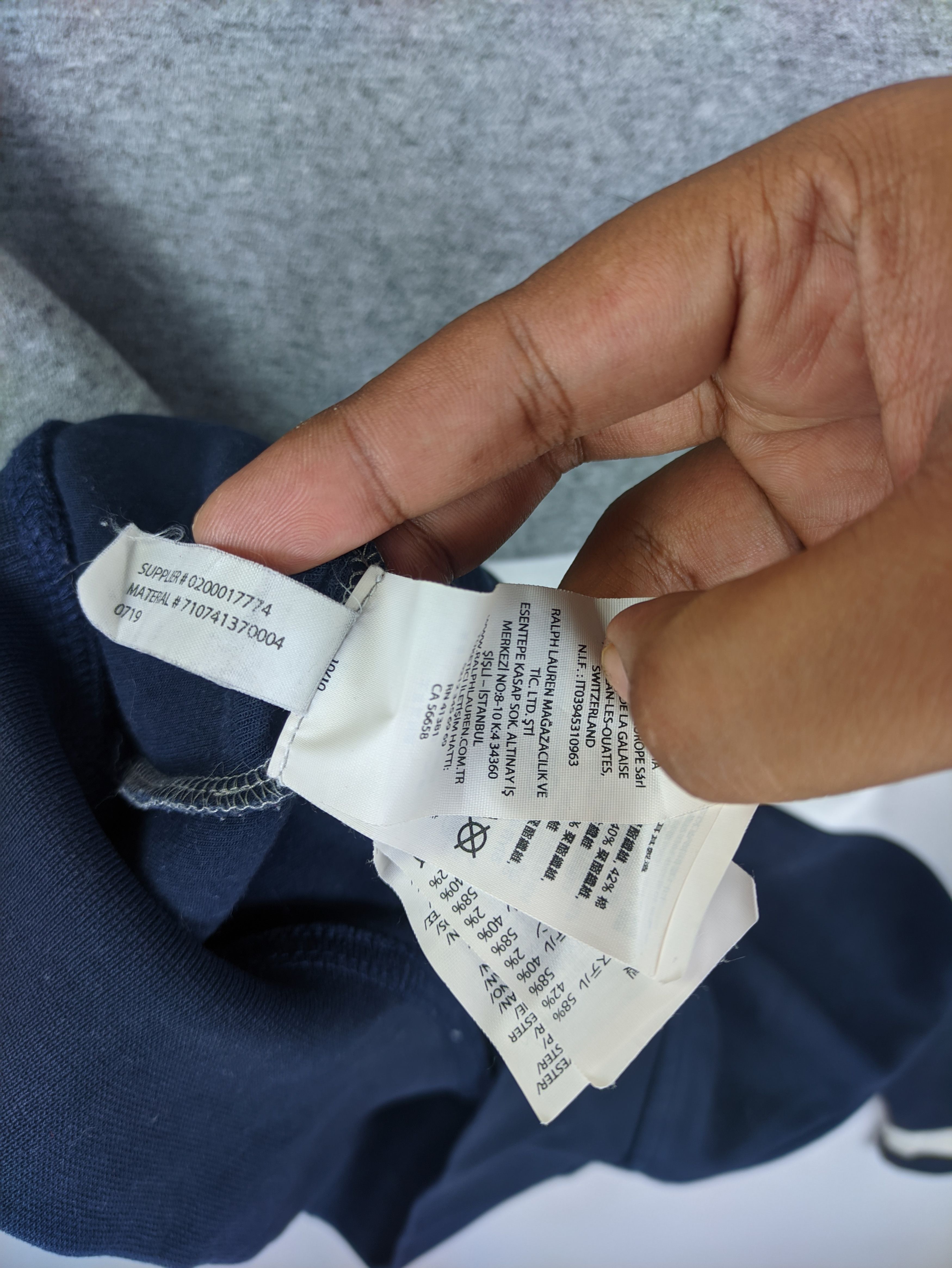 Polo Ralph Lauren × Vintage Steals🔥Sweatshirt Polo Ralph Lauren Striped Size US M / EU 48-50 / 2 - 4 Thumbnail