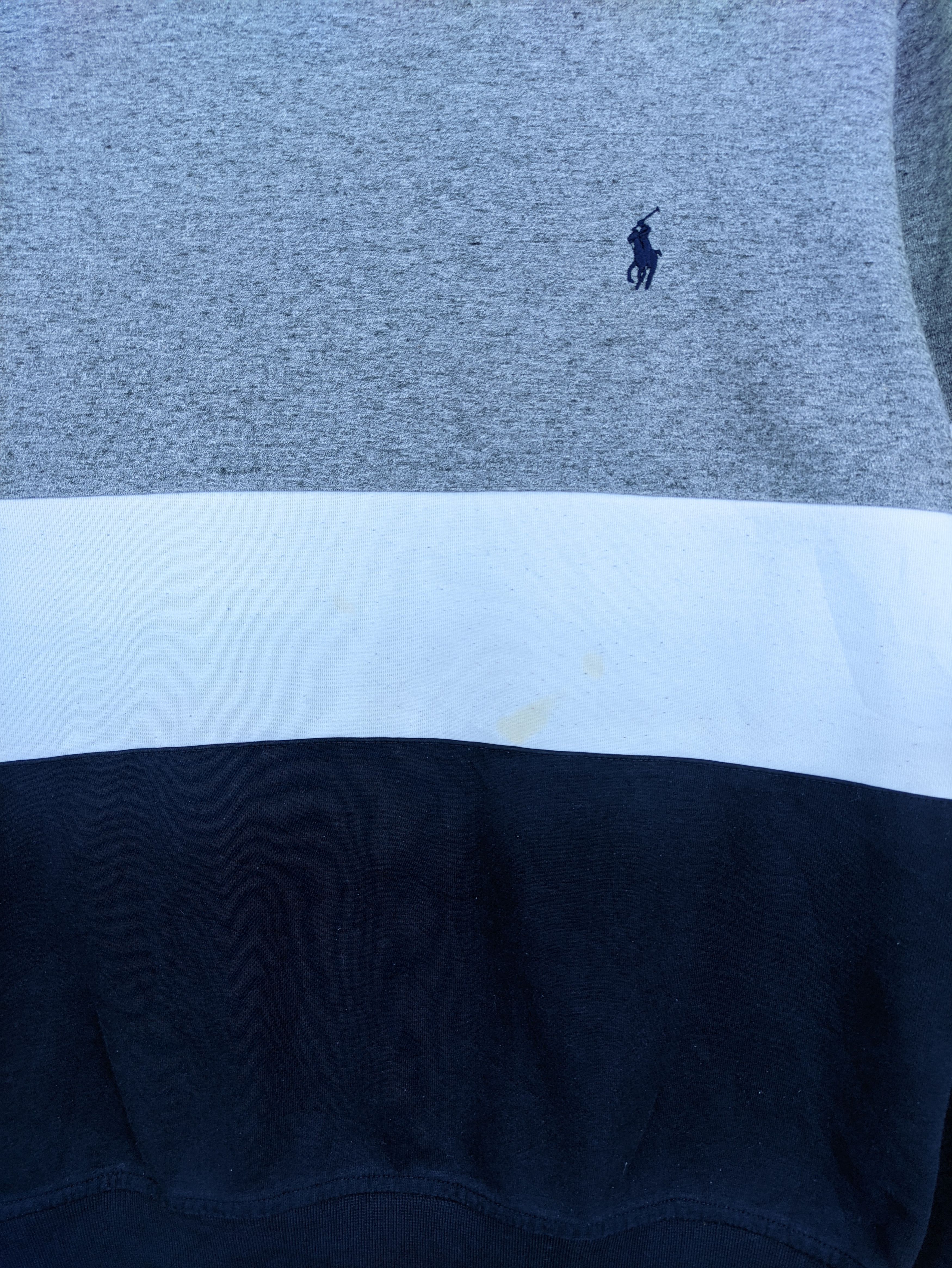 Polo Ralph Lauren × Vintage Steals🔥Sweatshirt Polo Ralph Lauren Striped Size US M / EU 48-50 / 2 - 5 Thumbnail