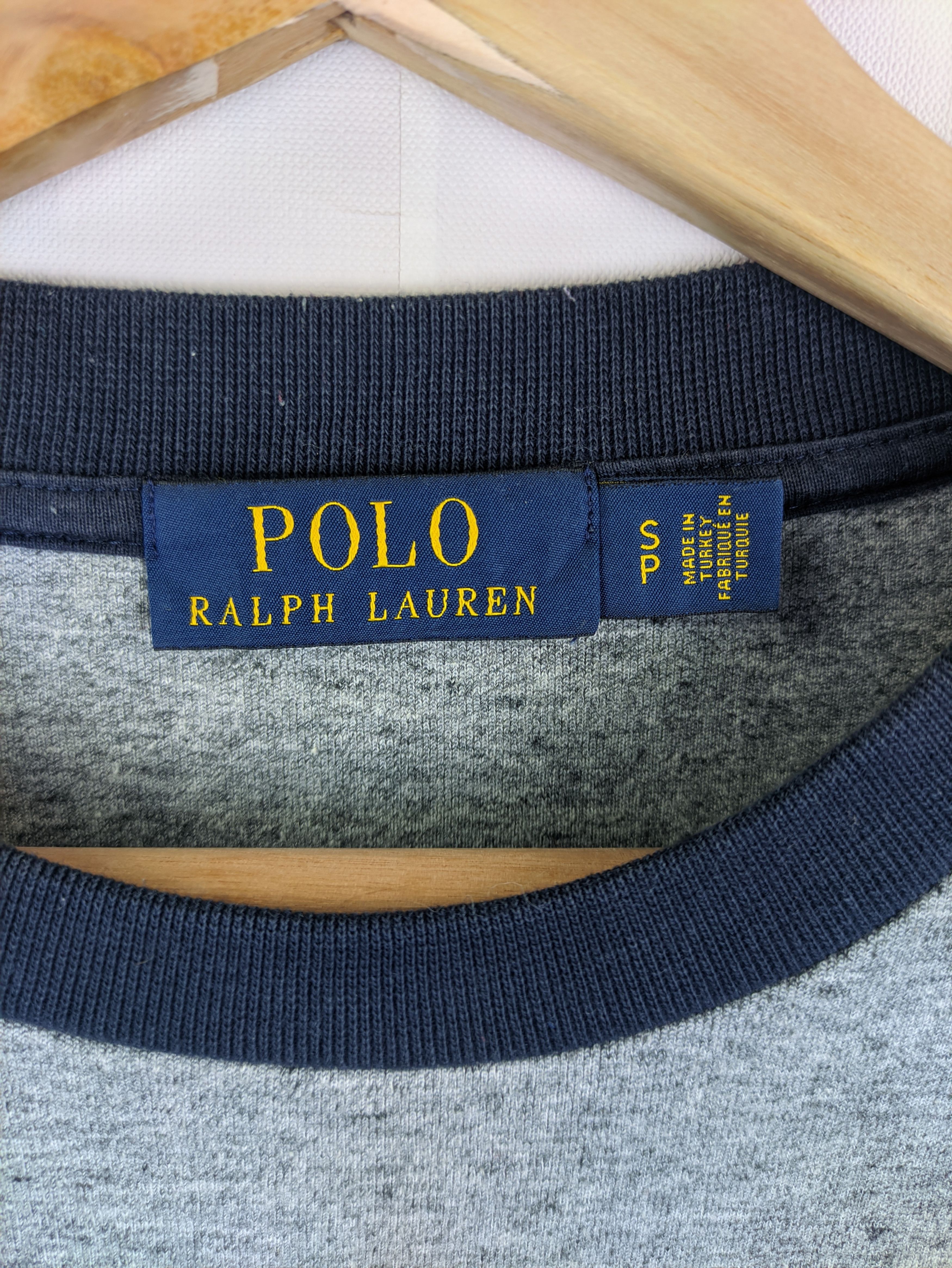 Polo Ralph Lauren × Vintage Steals🔥Sweatshirt Polo Ralph Lauren Striped Size US M / EU 48-50 / 2 - 3 Thumbnail