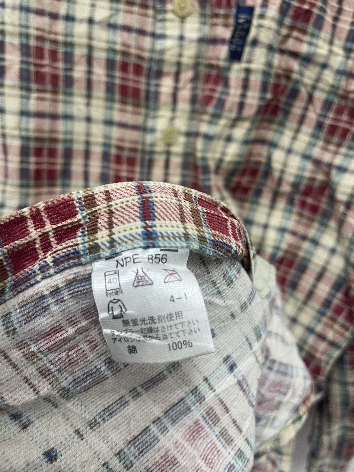 Kansai Yamamoto Rare Vintage KANSAI JEANS Yamamoto Japan Flannel Size US L / EU 52-54 / 3 - 4 Thumbnail