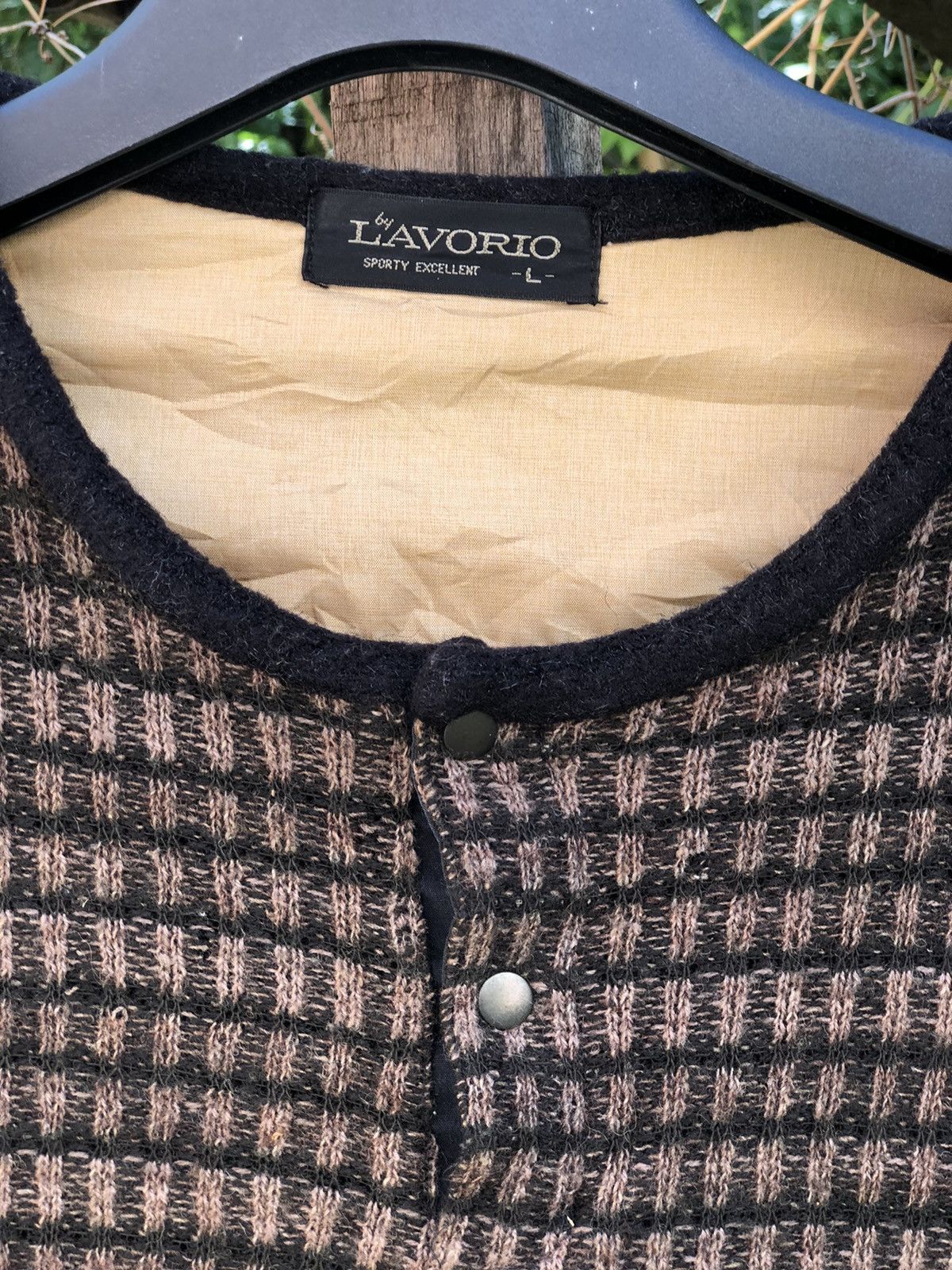 Japanese Brand Vintage 80's Knitwear Distressed Sweater by Lavorio Size US L / EU 52-54 / 3 - 9 Thumbnail