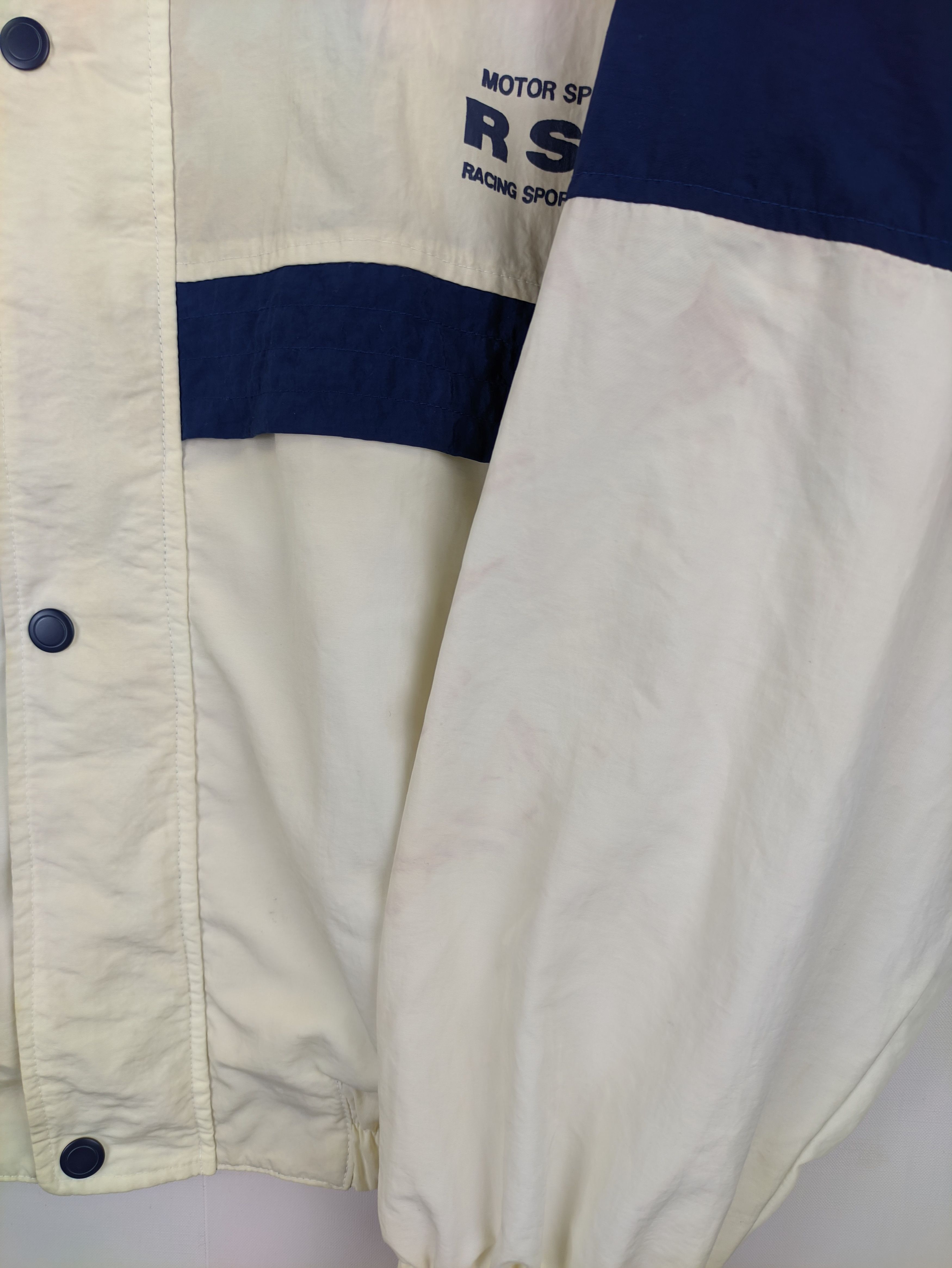 Japanese Brand × Vintage Steals🔥Vintage Jacket by RSS Motorsports Size US XL / EU 56 / 4 - 9 Thumbnail