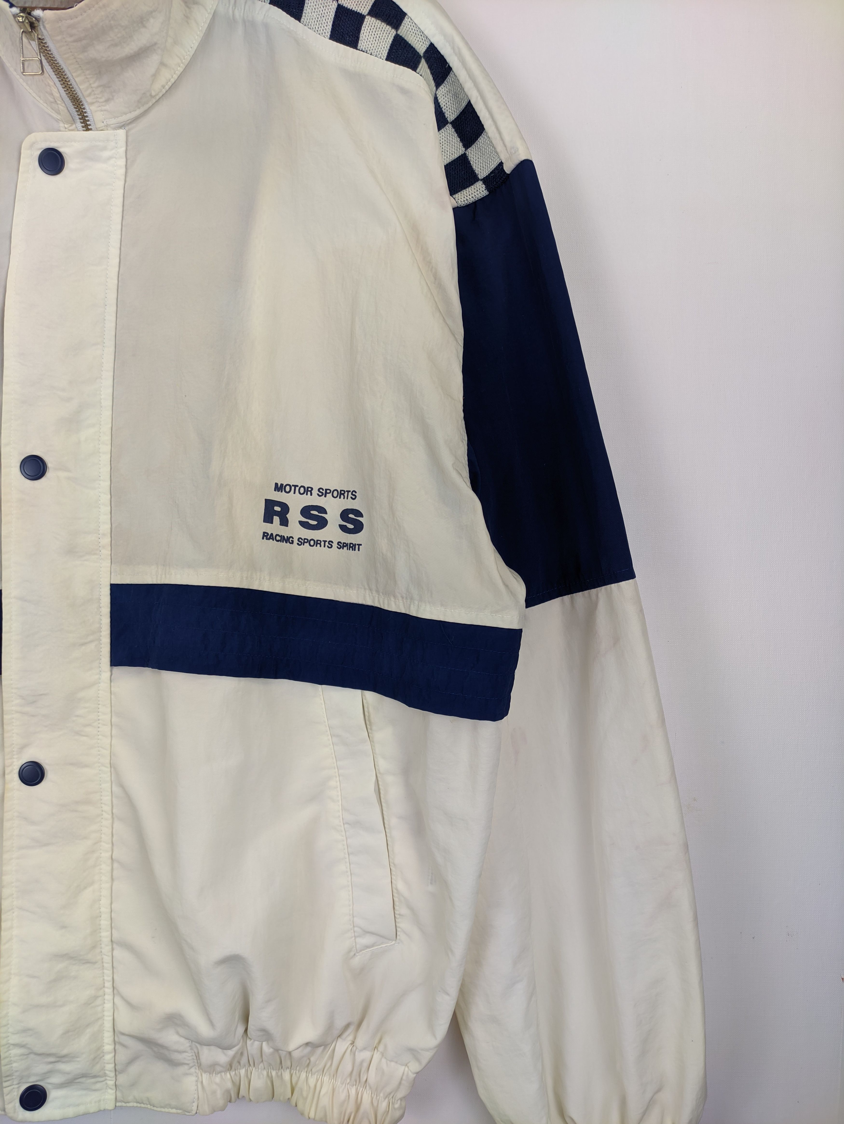 Japanese Brand × Vintage Steals🔥Vintage Jacket by RSS Motorsports Size US XL / EU 56 / 4 - 7 Thumbnail