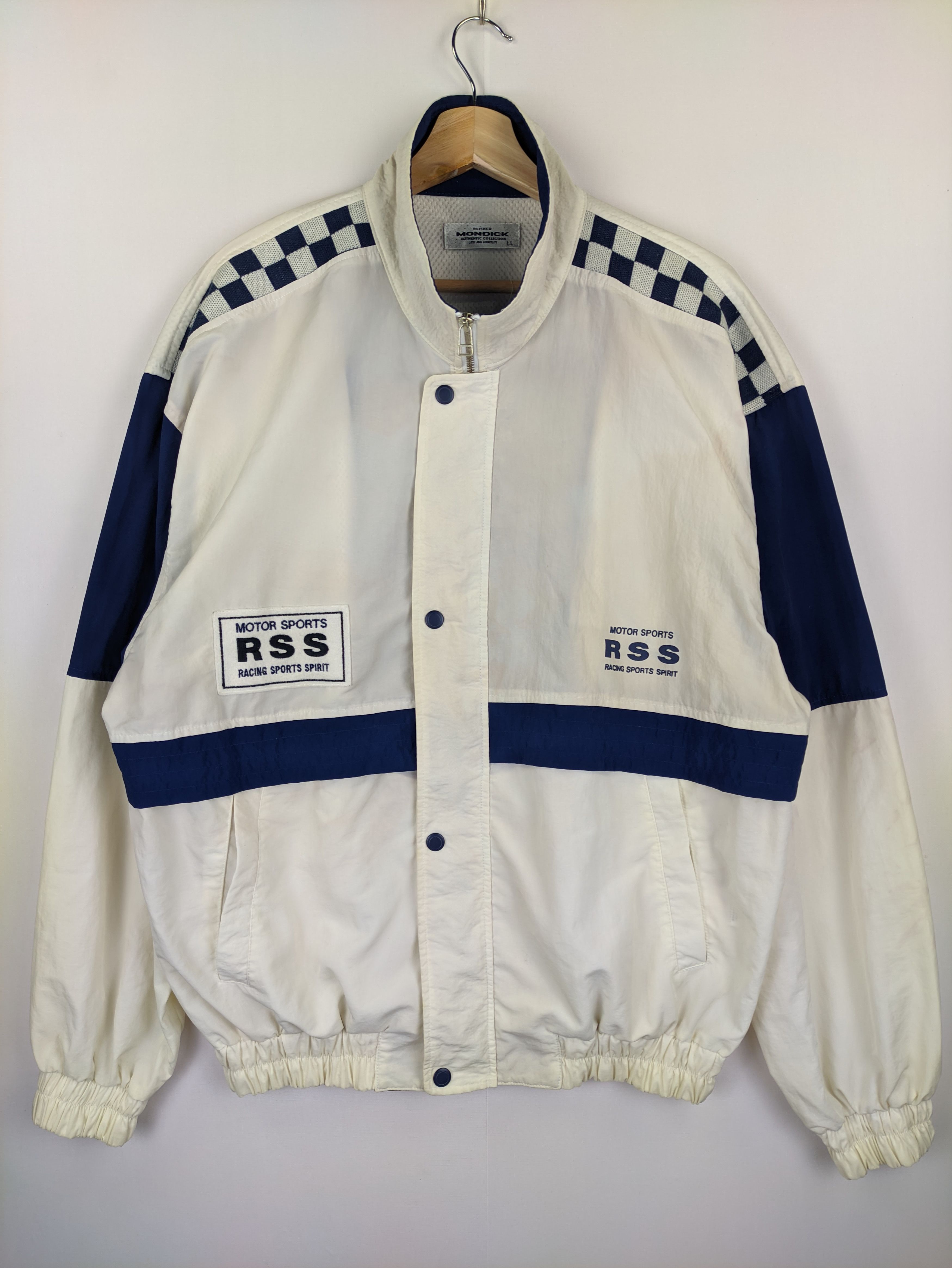Japanese Brand × Vintage Steals🔥Vintage Jacket by RSS Motorsports Size US XL / EU 56 / 4 - 1 Thumbnail