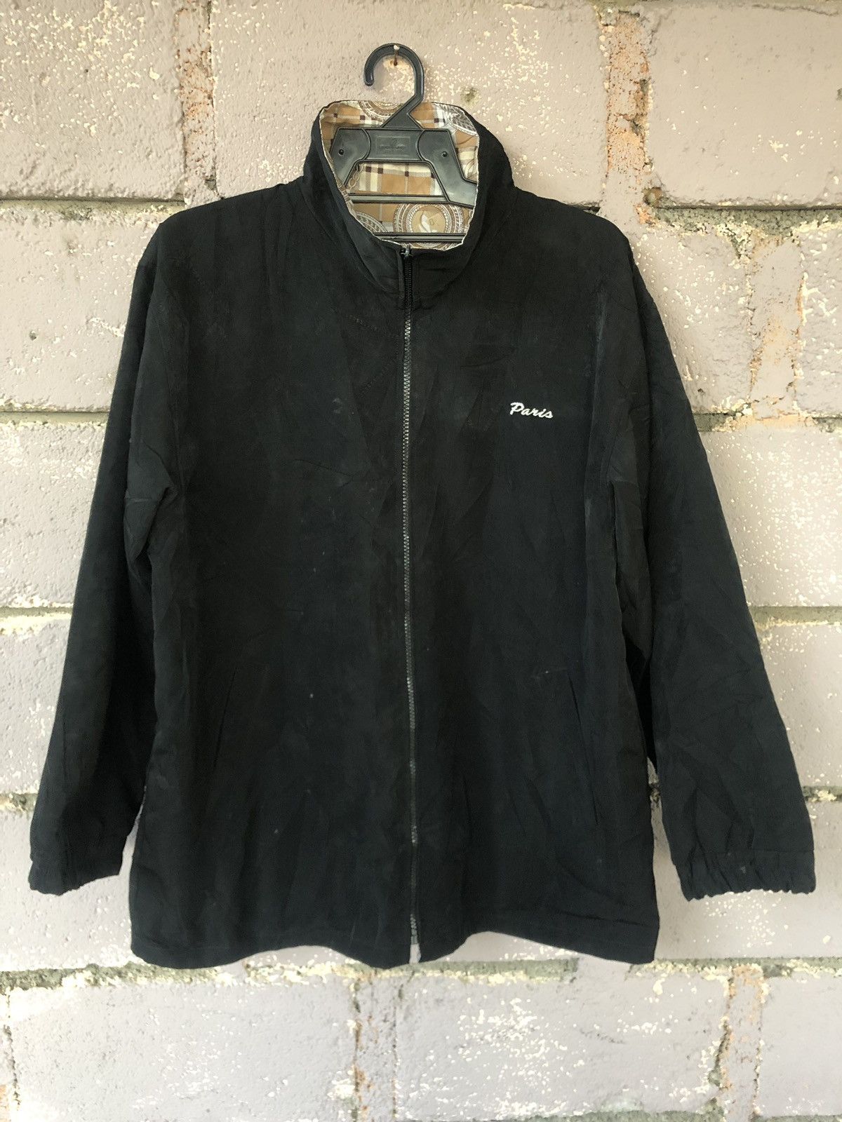 Japanese Brand Rare 90s Vintage Paris Gold Chain Reversible Jacket Size US M / EU 48-50 / 2 - 4 Thumbnail