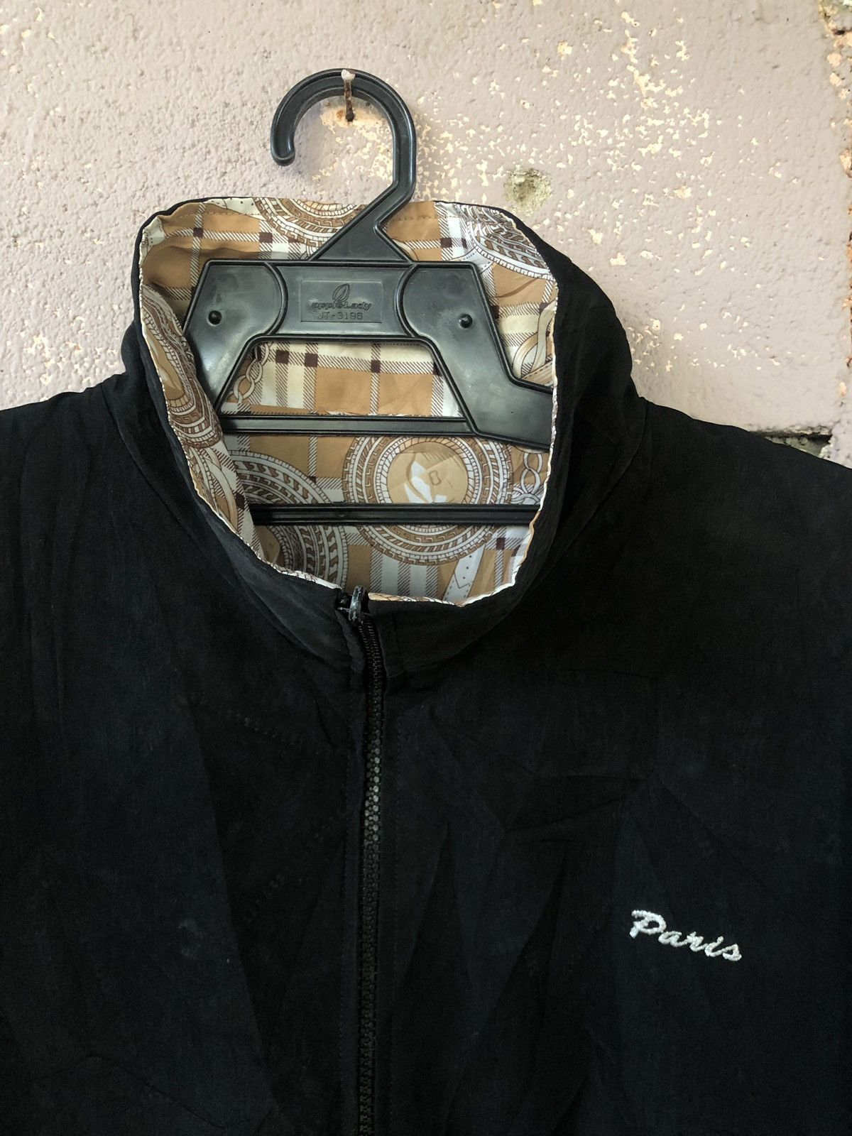 Japanese Brand Rare 90s Vintage Paris Gold Chain Reversible Jacket Size US M / EU 48-50 / 2 - 5 Thumbnail
