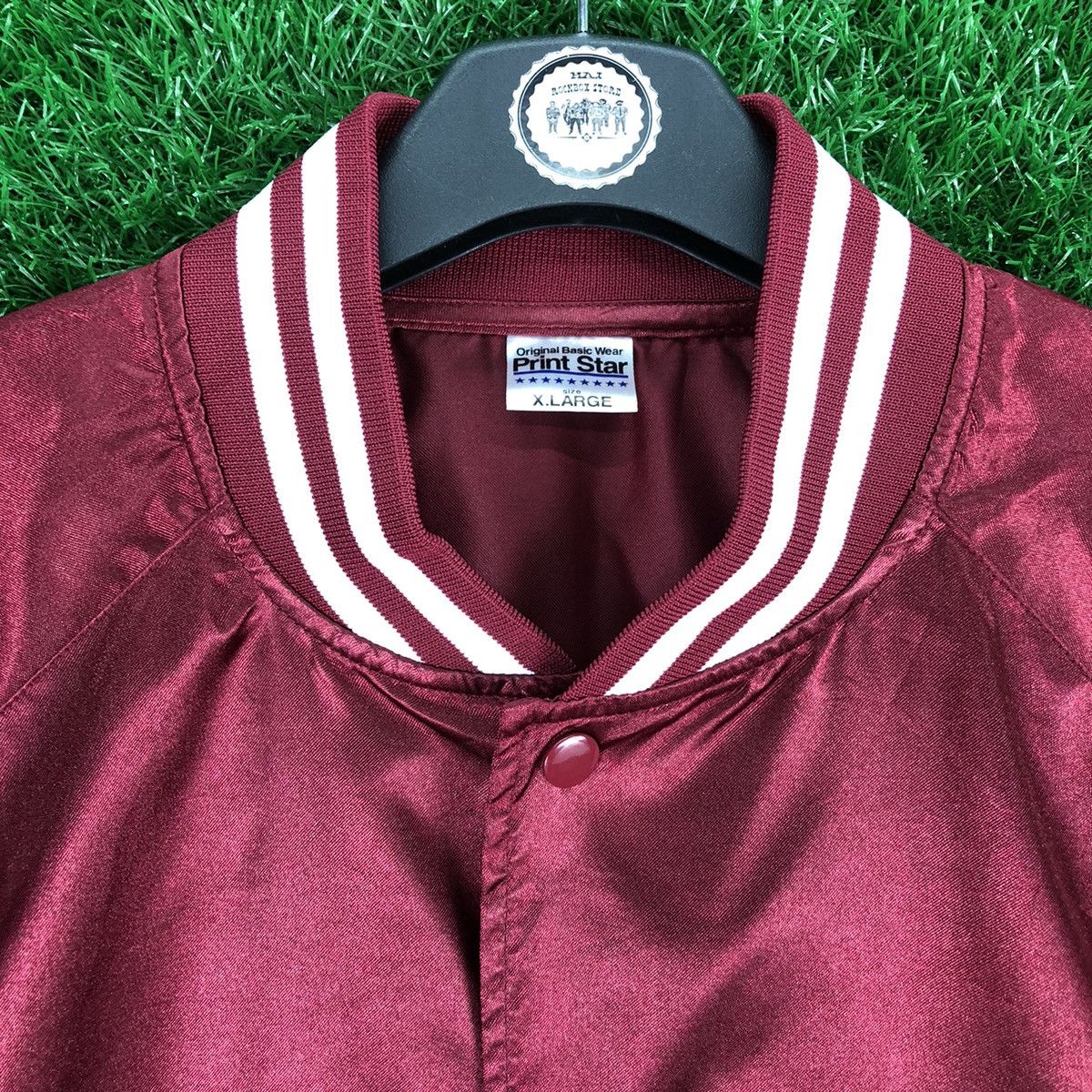 Vintage Vintage Rotary Internasional Nylon Varsity Jacket Size US XL / EU 56 / 4 - 7 Thumbnail