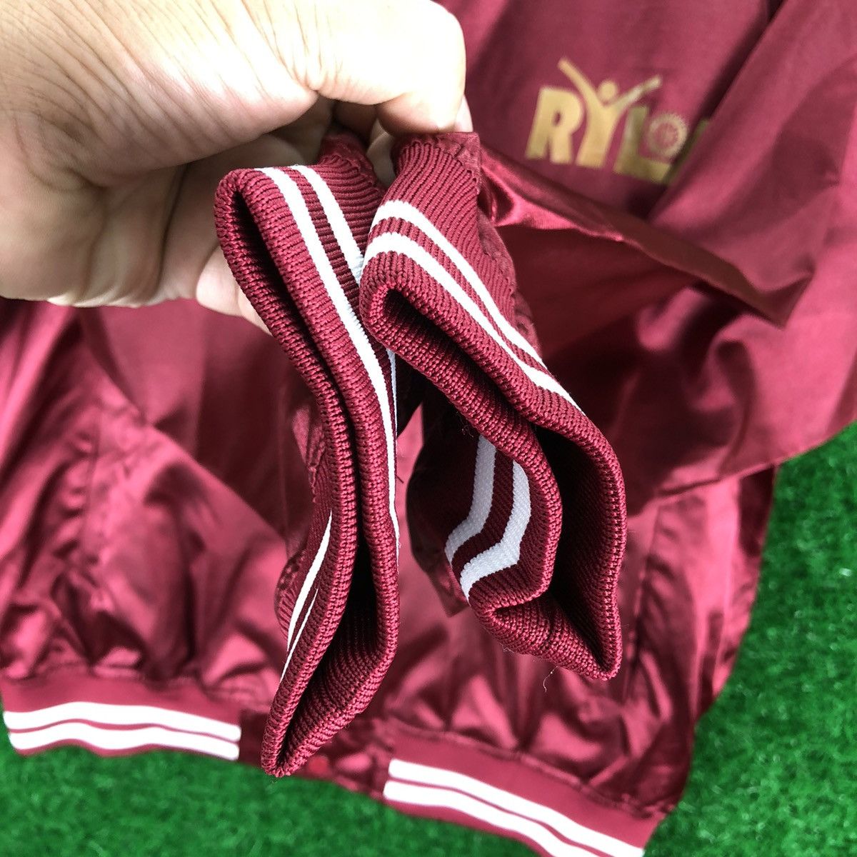 Vintage Vintage Rotary Internasional Nylon Varsity Jacket Size US XL / EU 56 / 4 - 10 Thumbnail