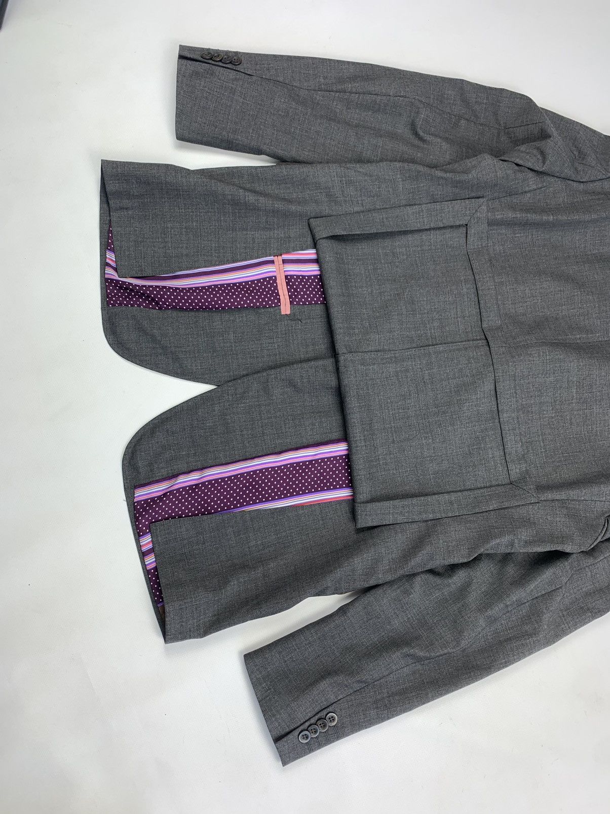 Etro Etro Milano men’s 3 button blazer jacket sportcoat wool Size 52L - 12 Thumbnail