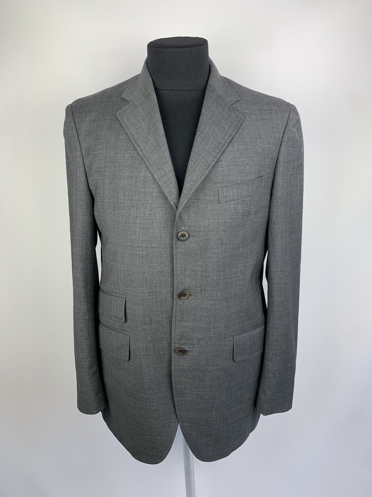 Etro Etro Milano men’s 3 button blazer jacket sportcoat wool Size 52L - 2 Thumbnail