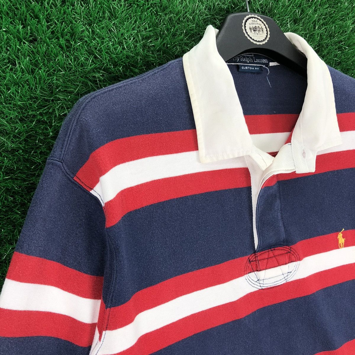 Polo Ralph Lauren Vintage Polo Ralph Lauren Striped Long Sleve Tee Size US L / EU 52-54 / 3 - 2 Thumbnail