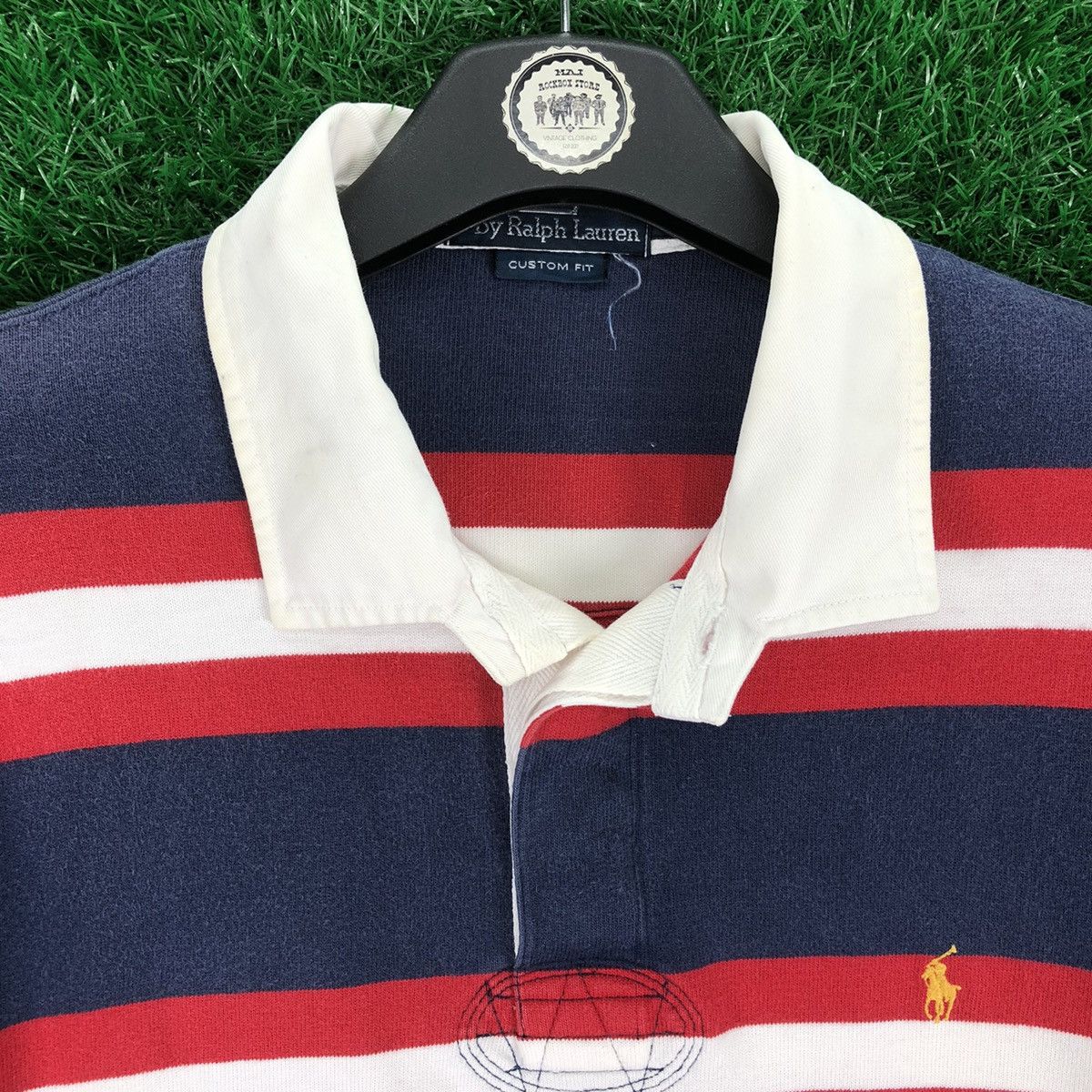 Polo Ralph Lauren Vintage Polo Ralph Lauren Striped Long Sleve Tee Size US L / EU 52-54 / 3 - 7 Thumbnail