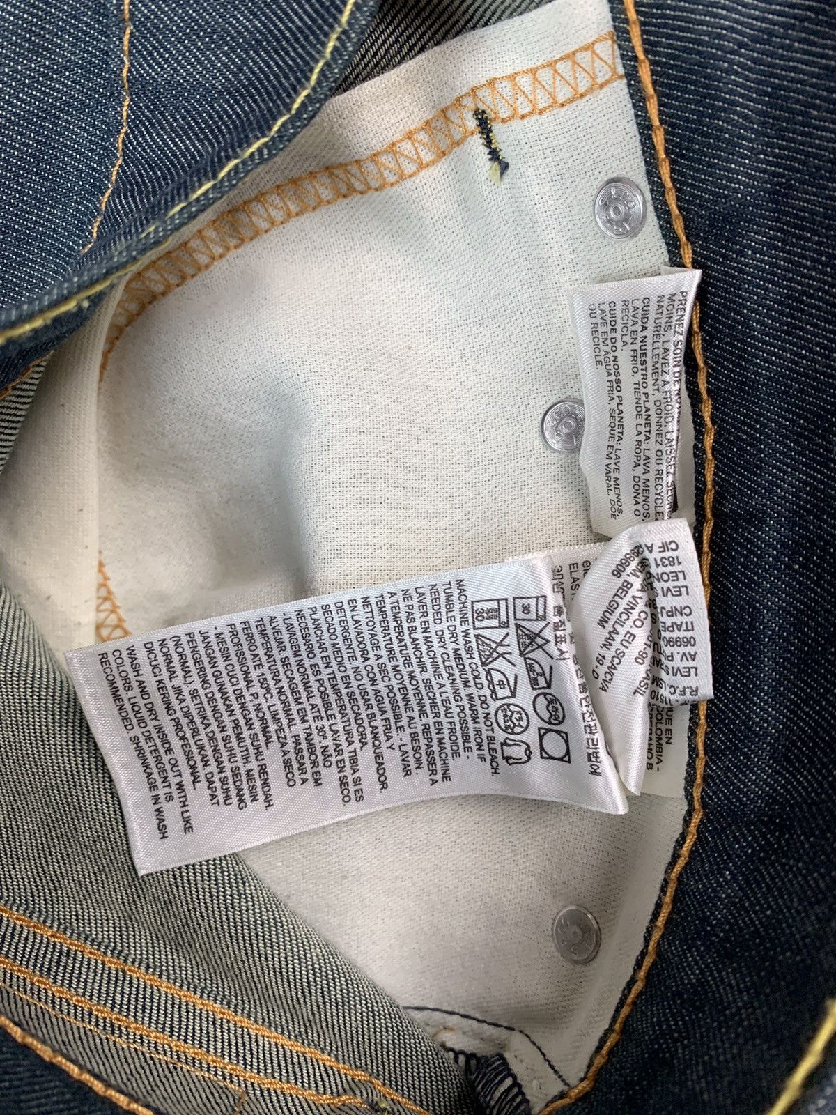 Levi's × Vintage Levi's 508 Vintage Mens Denim Pants Jeans Size US 38 / EU 54 - 5 Thumbnail