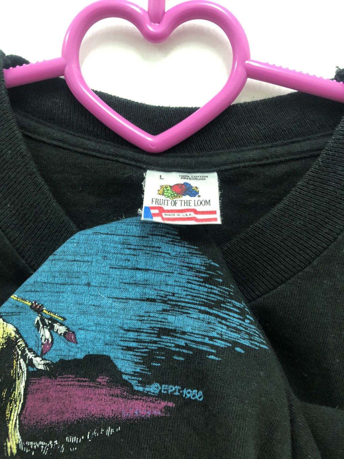 Vintage Vintage OREGON Red Indian Mountain Panorama Habitat Shirt Size US L / EU 52-54 / 3 - 3 Thumbnail