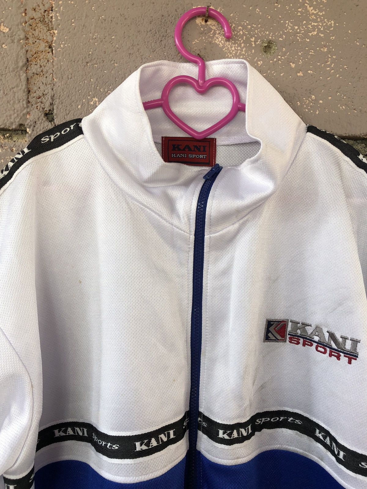 Karl Kani Rare Vintage Karl Kani Jeans Sport Usa Spell Out Sweater Size US L / EU 52-54 / 3 - 3 Thumbnail